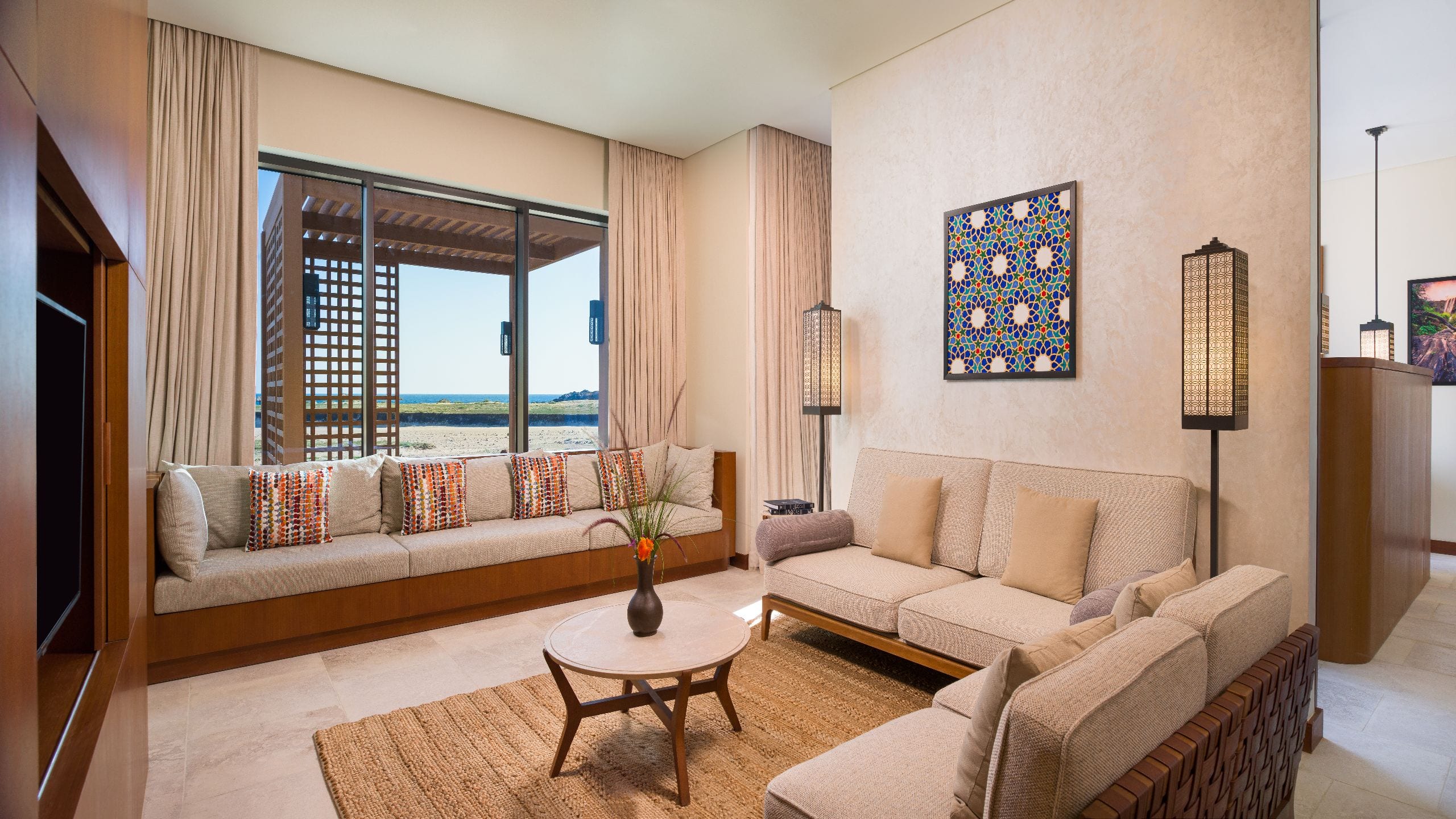 Alila Hinu Bay Pool Villas Living Room