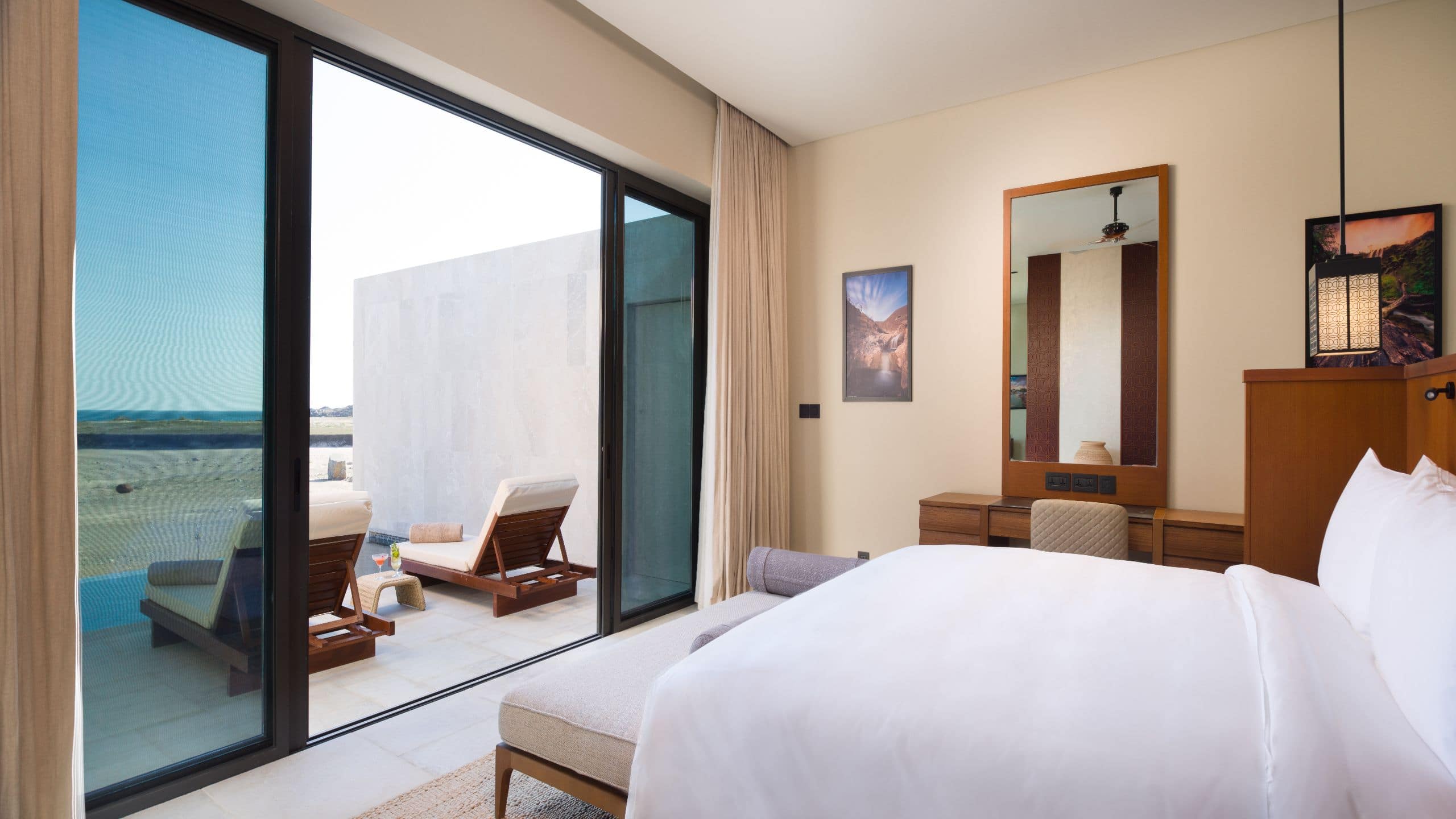 Alila Hinu Bay Pool Villa Bedroom View