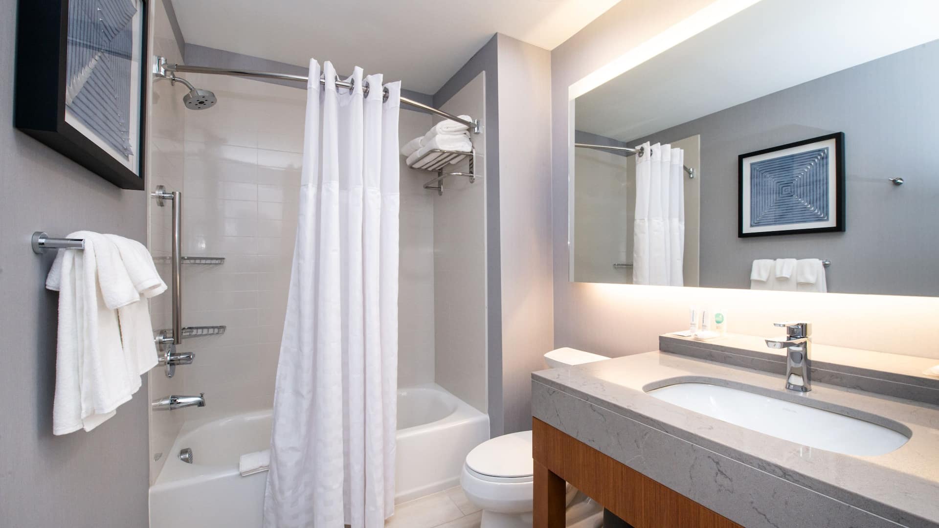 5 de 6 Hyatt Place Dallas / Rockwall Two Queen Sofabed Bathroom