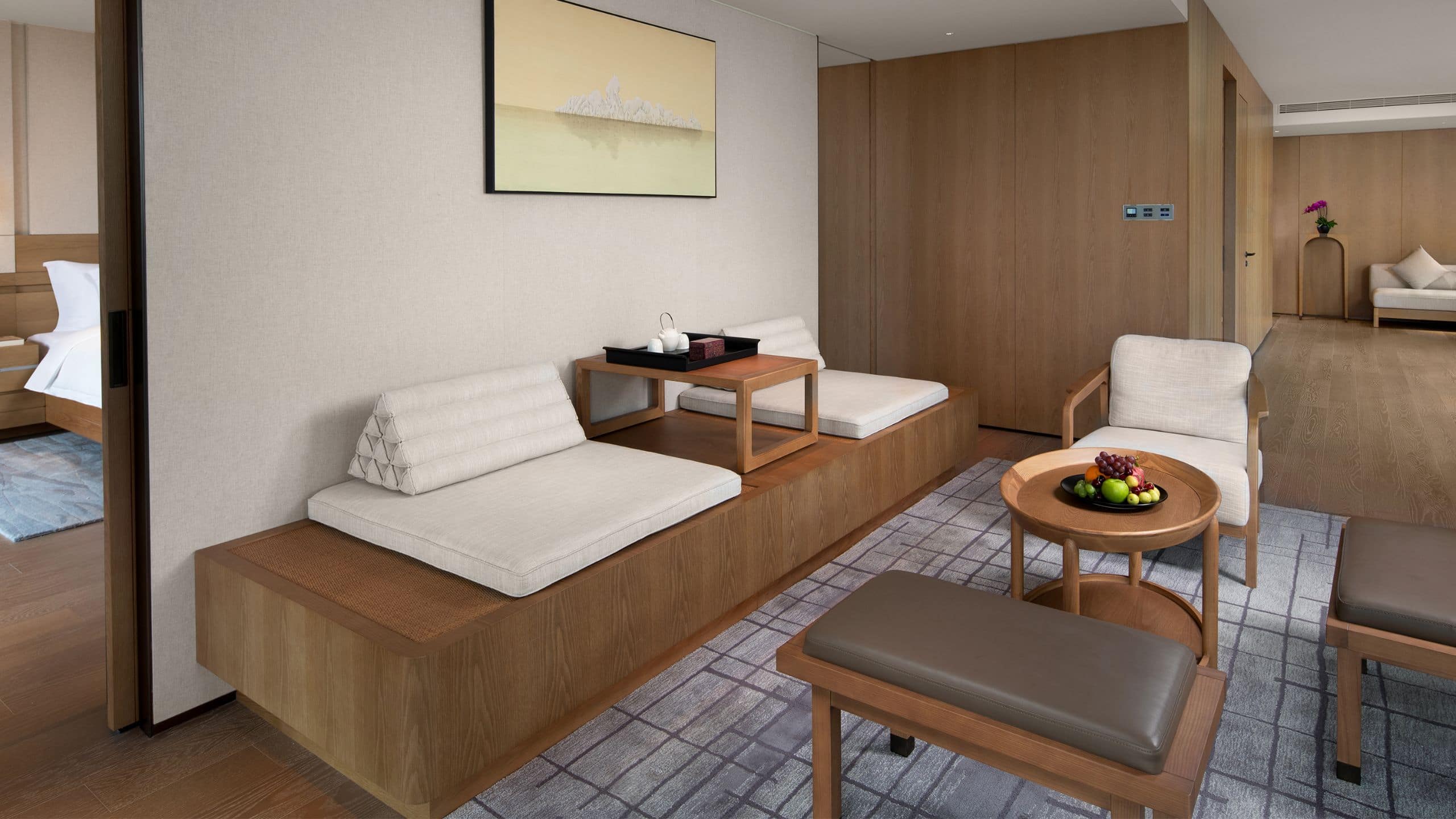 Grand WUJI Hotel Park Suite Living Rom