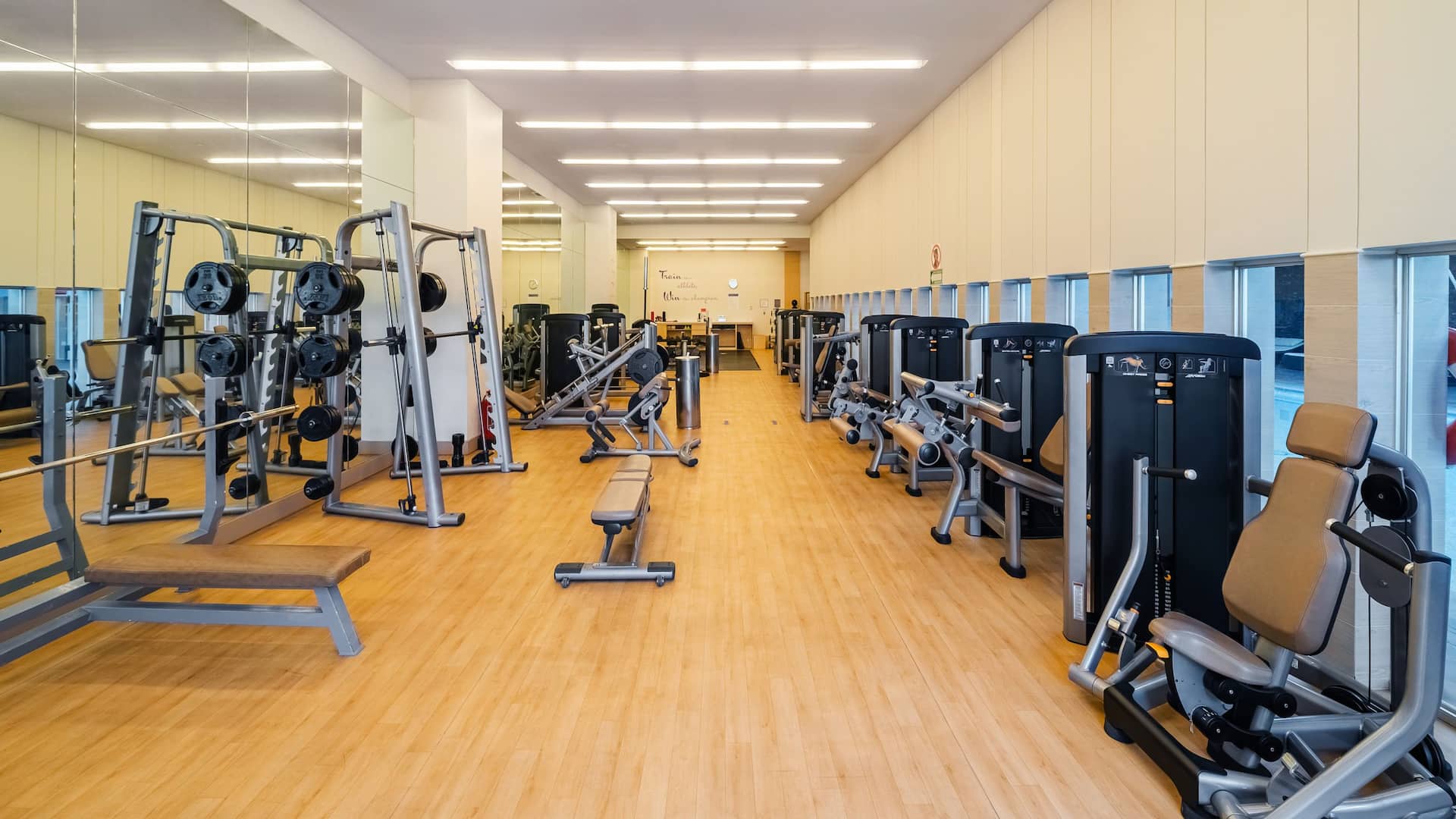 Hyatt Regency Mexico City Fitness Center Weights