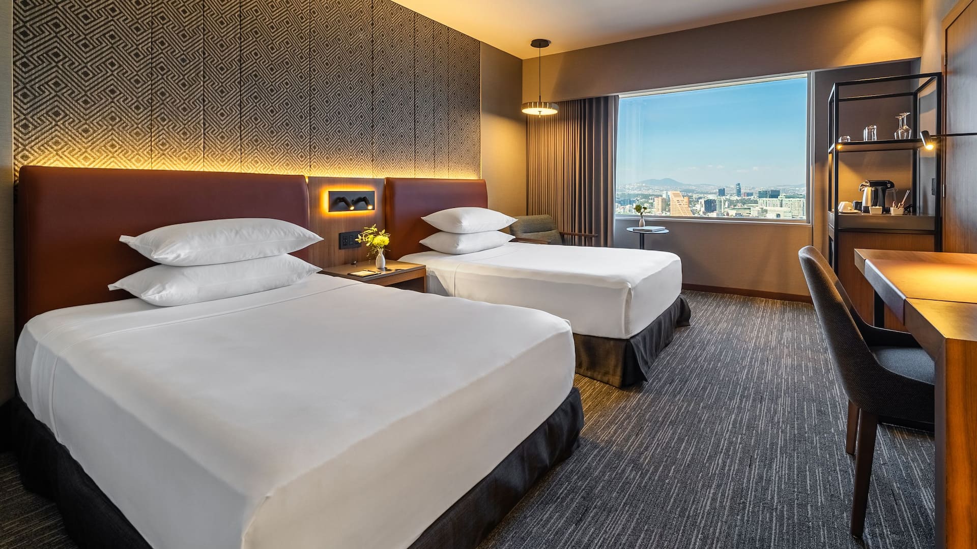 1 of 1 Hyatt Regency Mexico City View Twin Guestroom