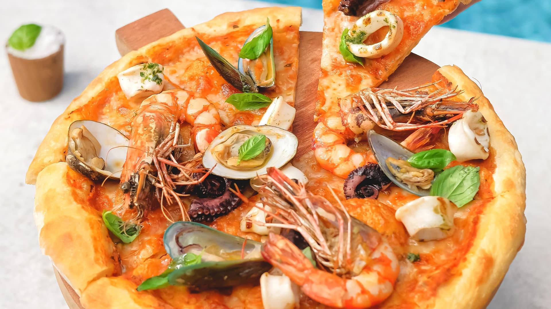 Pizza Italian restaurant near Nusa Dua Bali (Salsa Verde - Grand Hyatt Bali)
