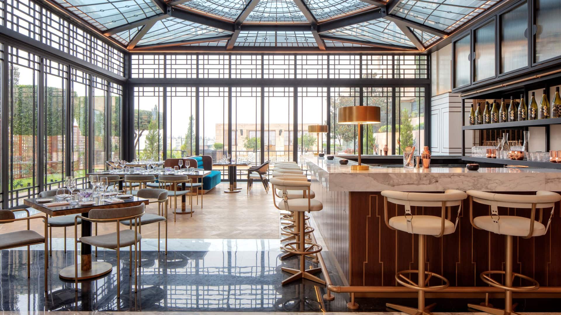 Grand Hyatt Amman TheLombard Italian Restaurant Daytime