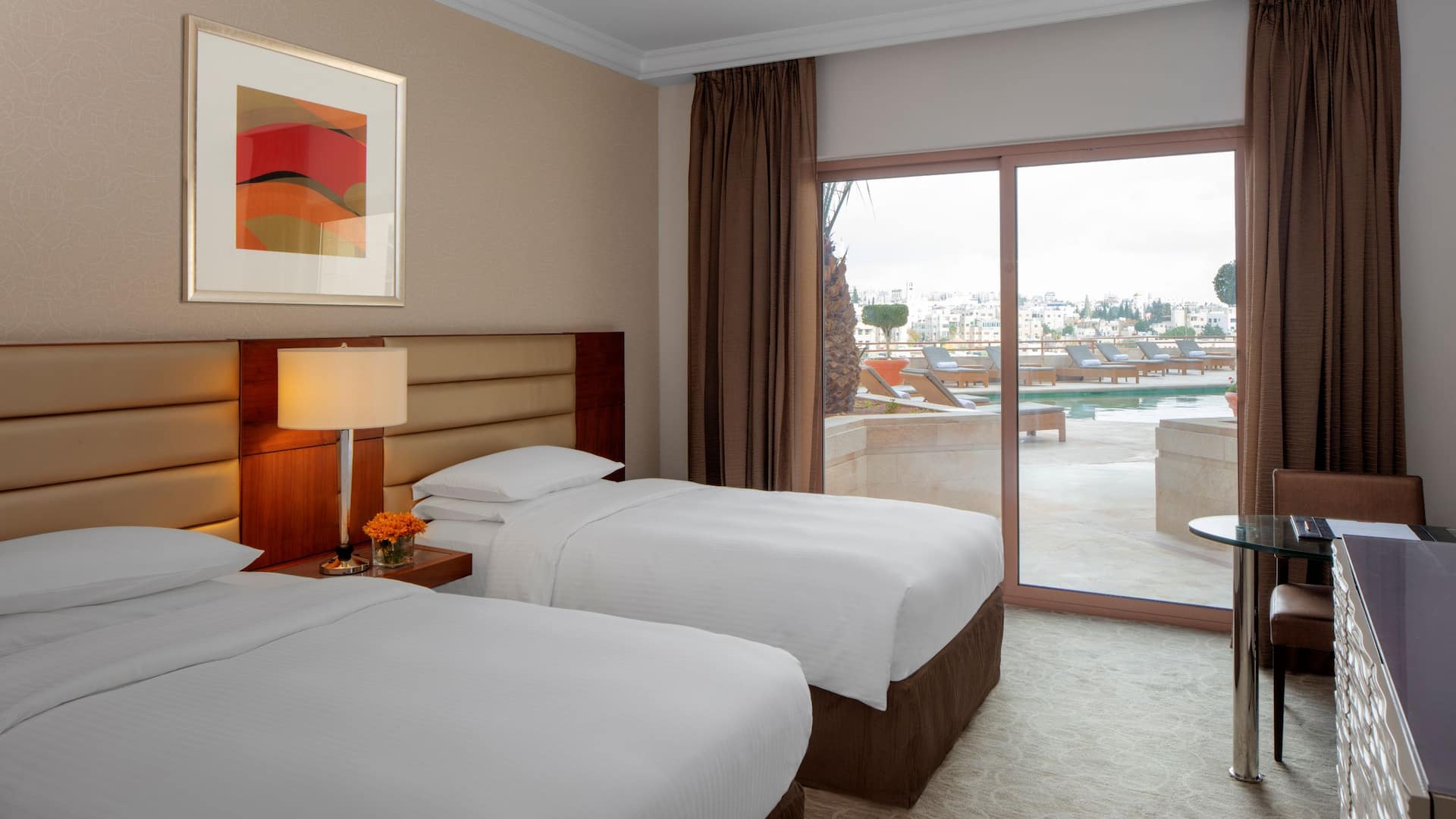 1 de 5 Grand Hyatt Amman Deluxe Twin Guestroom