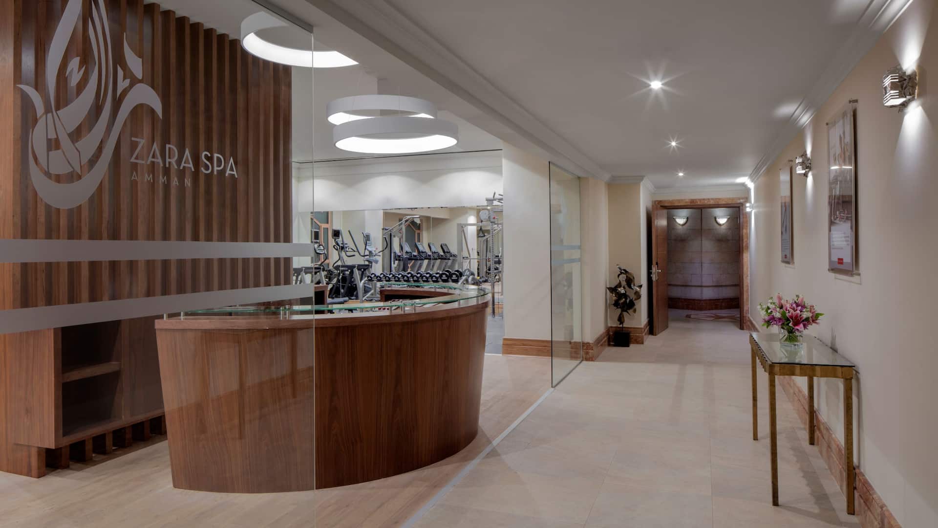 Grand Hyatt Amman Spa Reception