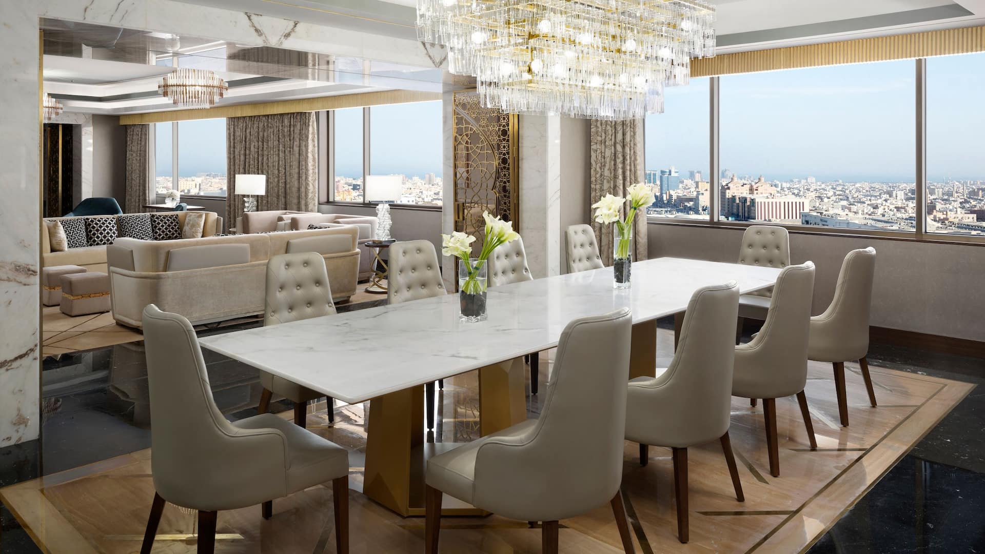 2 of 8 Grand Hyatt Al Khobar Hotel and Residences Royal Suite Dining Room