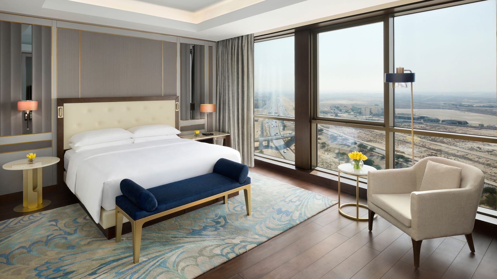 1/8 Grand Hyatt Al Khobar Hotel and Residences Three Bedroom Residence Bedroom