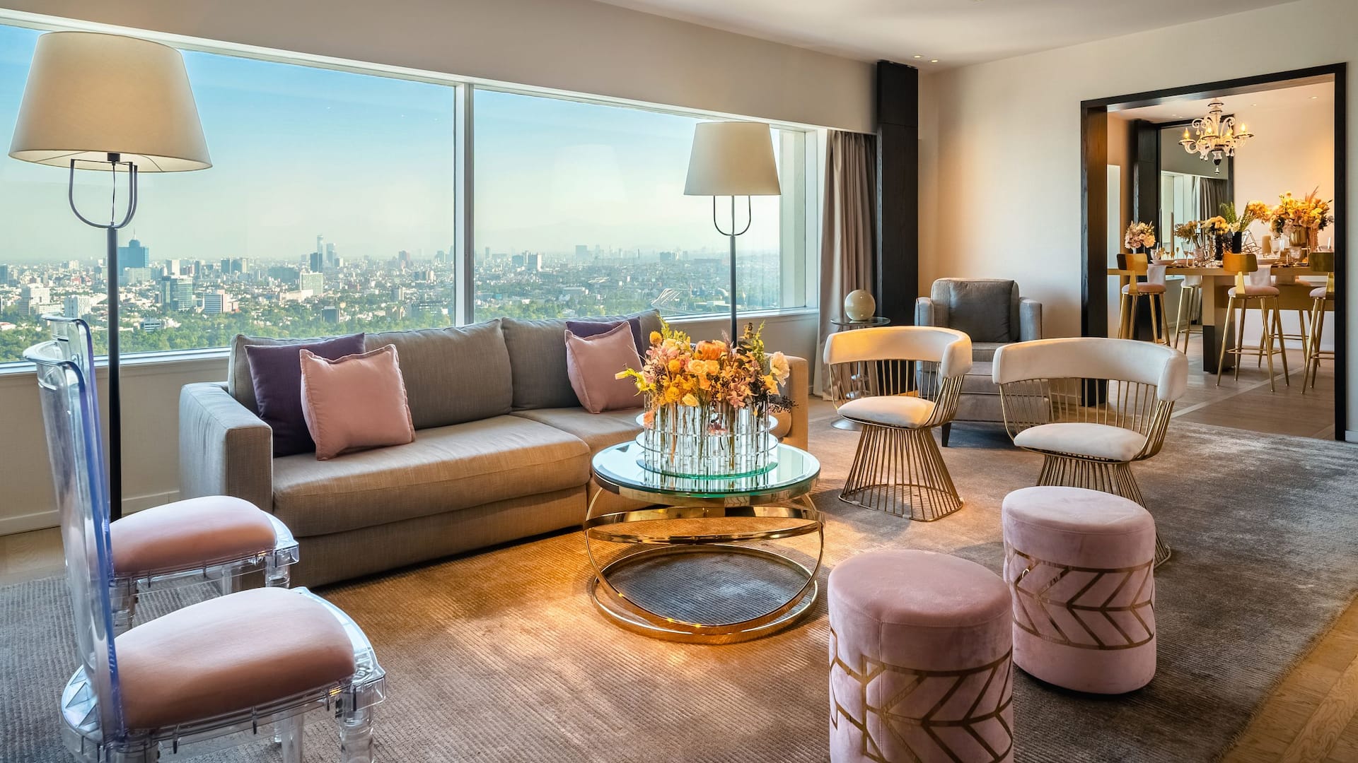 Hyatt Regency Mexico City Presidential Suite Living Room Social Event