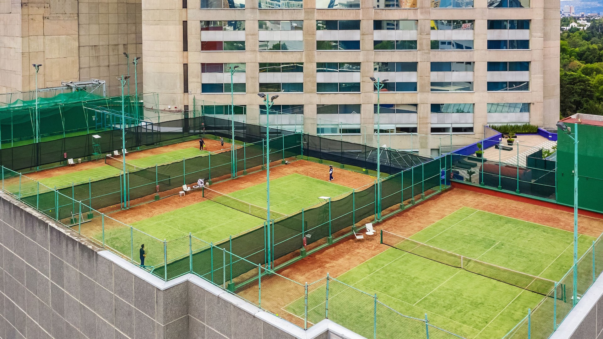 Hyatt Regency Mexico City Tennis Courts