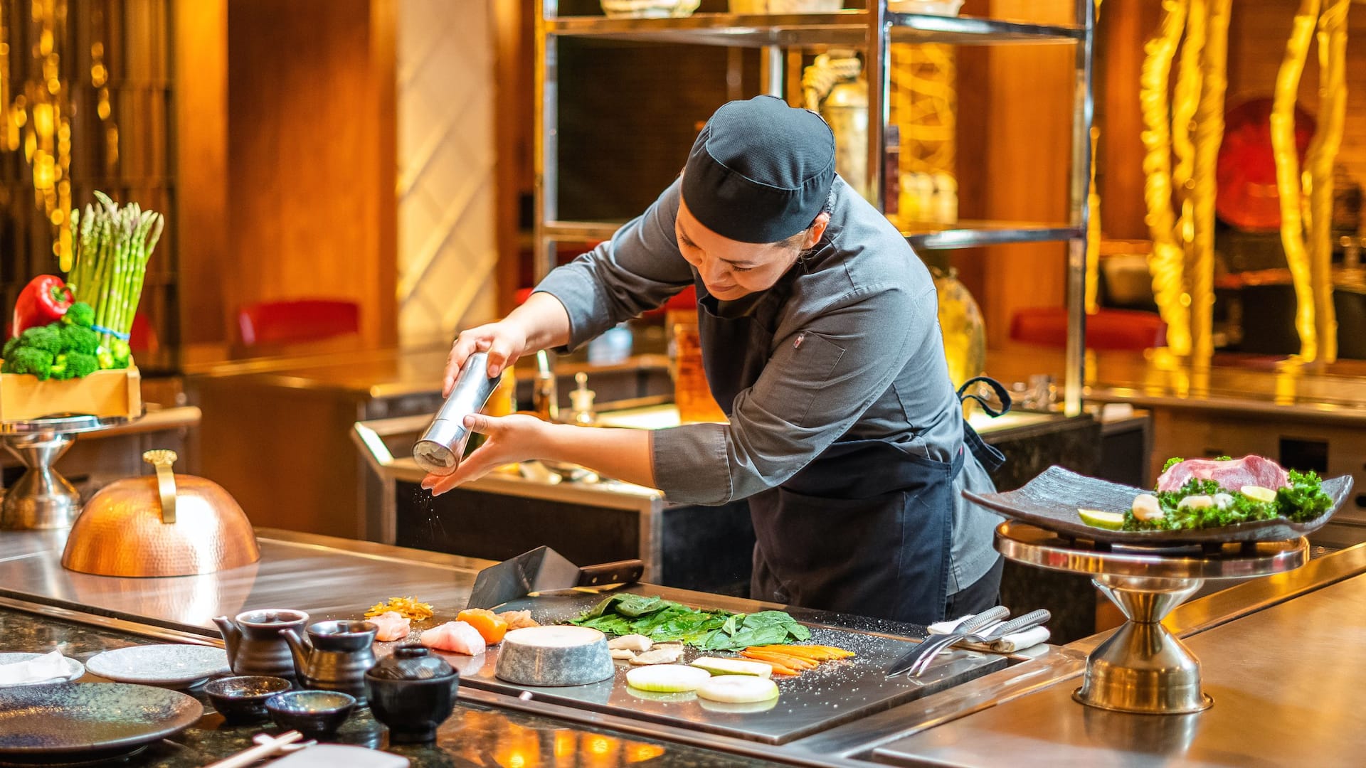 Hyatt Regency Mexico City Teppanyaki Chef