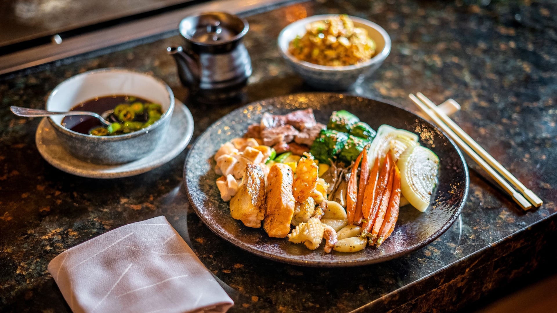 Hyatt Regency Mexico City Teppanyaki Surf And Turf