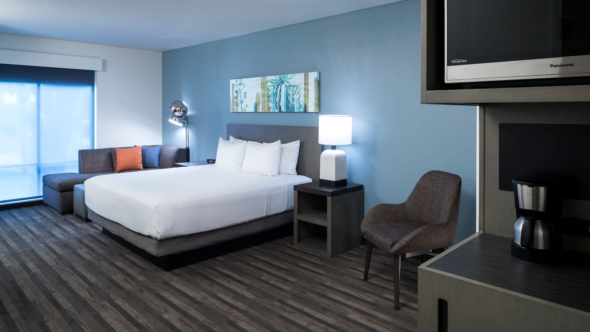 第 1，共 4 Hyatt House Tempe / Phoenix / University Den Guestroom with King Bed