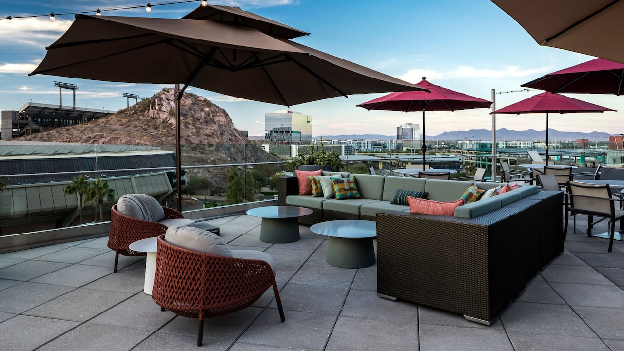 Rooftop Patio Seating