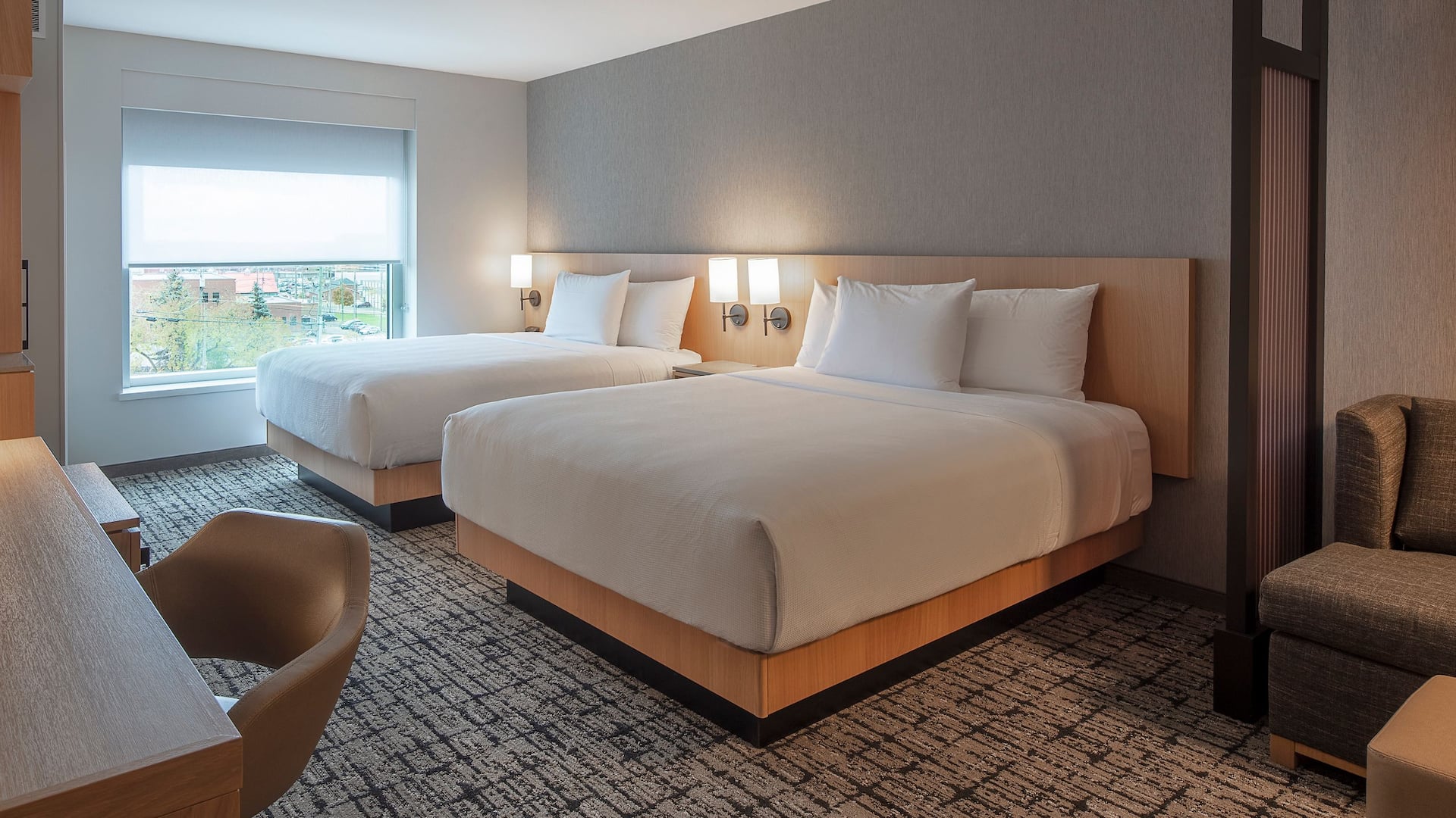 Hyatt Place Moncton / Downtown Two Queen Guestroom