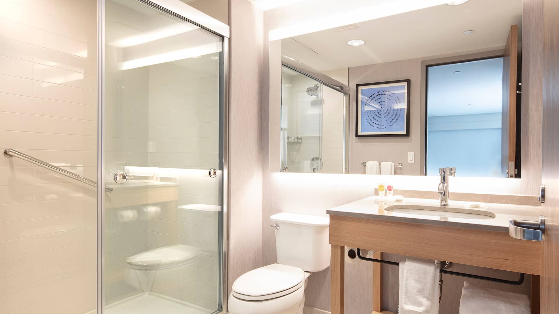 2/2 Hyatt Place Moncton / Downtown Standard Guest Shower