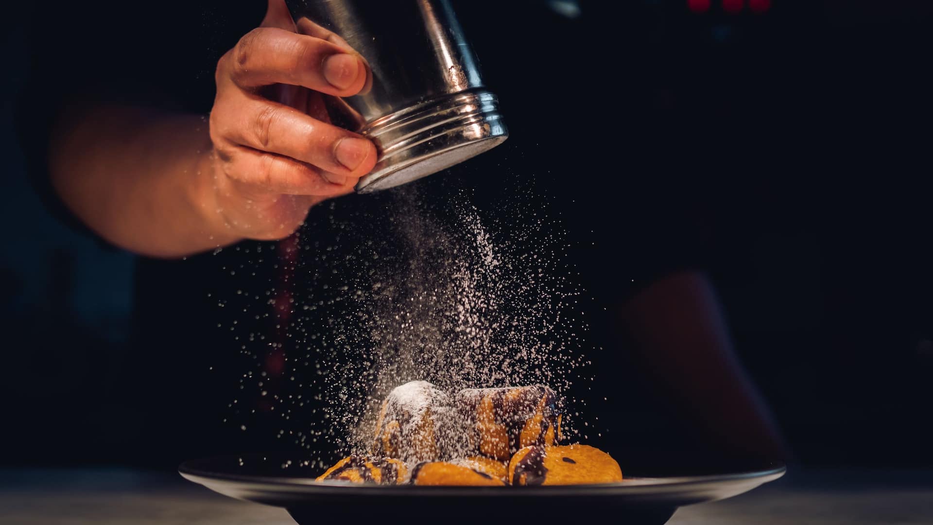 Hyatt Regency Kathmandu The Living Room Chocolate Gwarmari Chef Icing Sugar