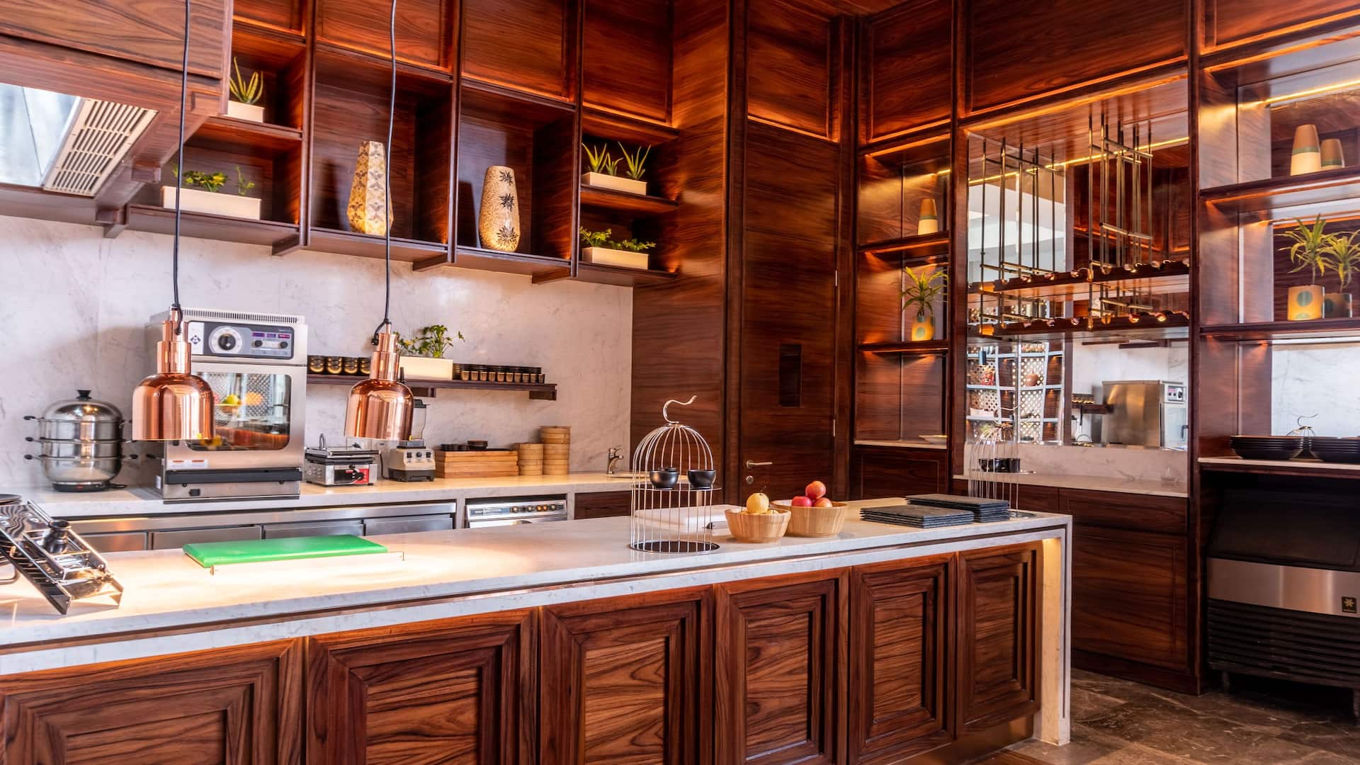 Hyatt Regency Kathmandu The Living Room Open Kitchen