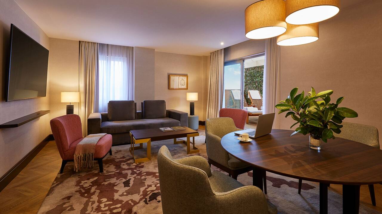 Presidential Suite Living Room