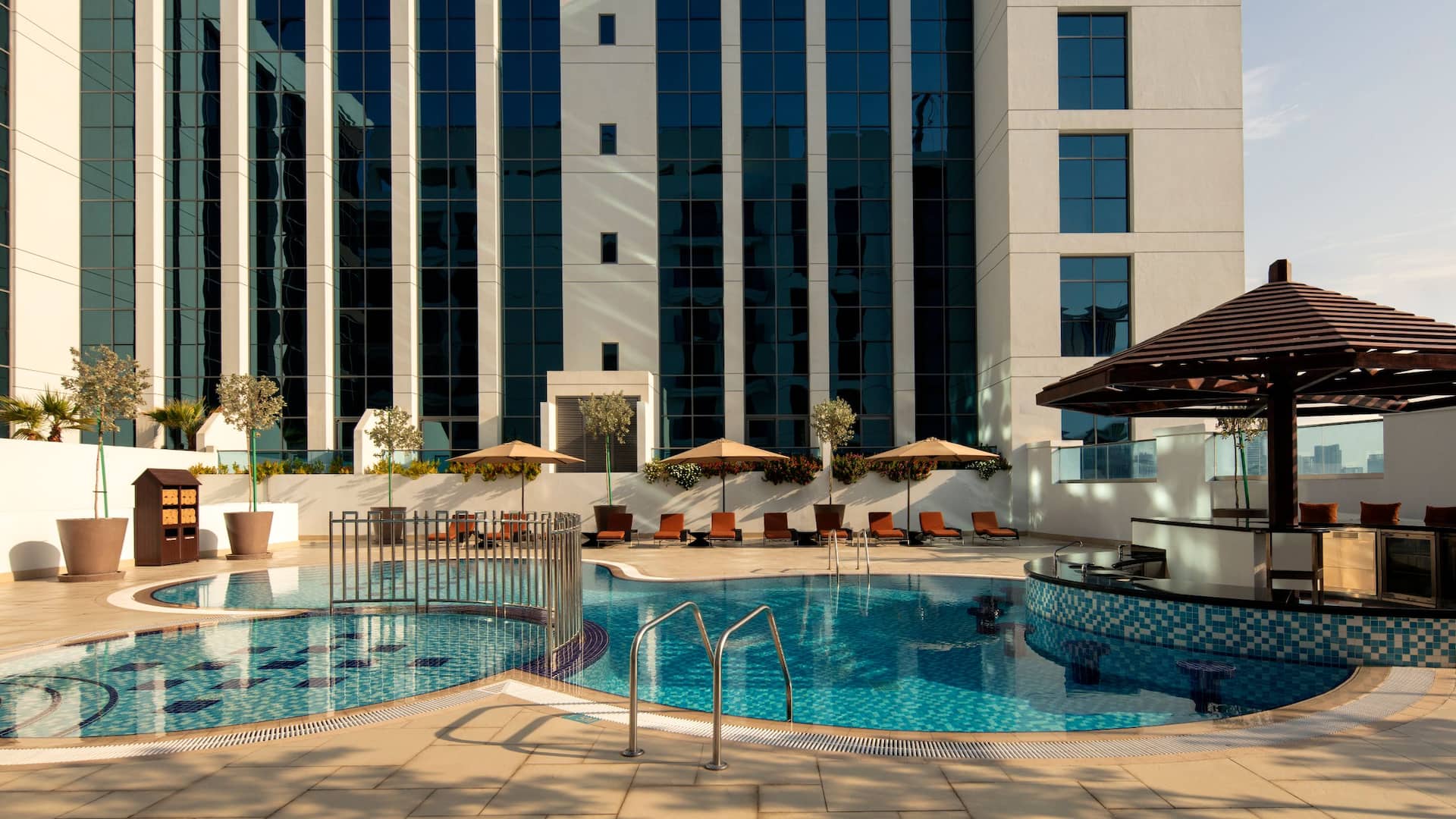 Hyatt Place Dubai Jumeirah Swimming Pool Day