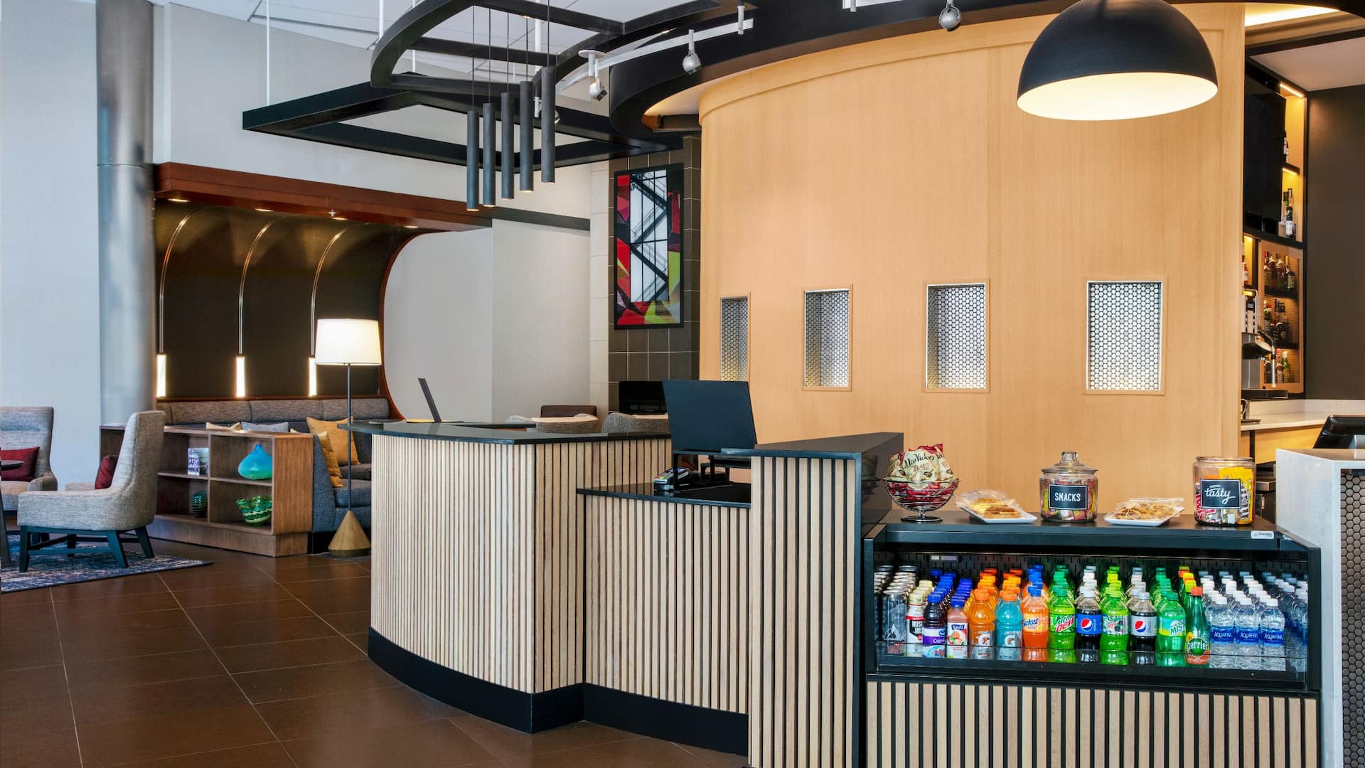 1 of 1 Hyatt Place Raleigh / Cary Hostess Stand Concessions Area