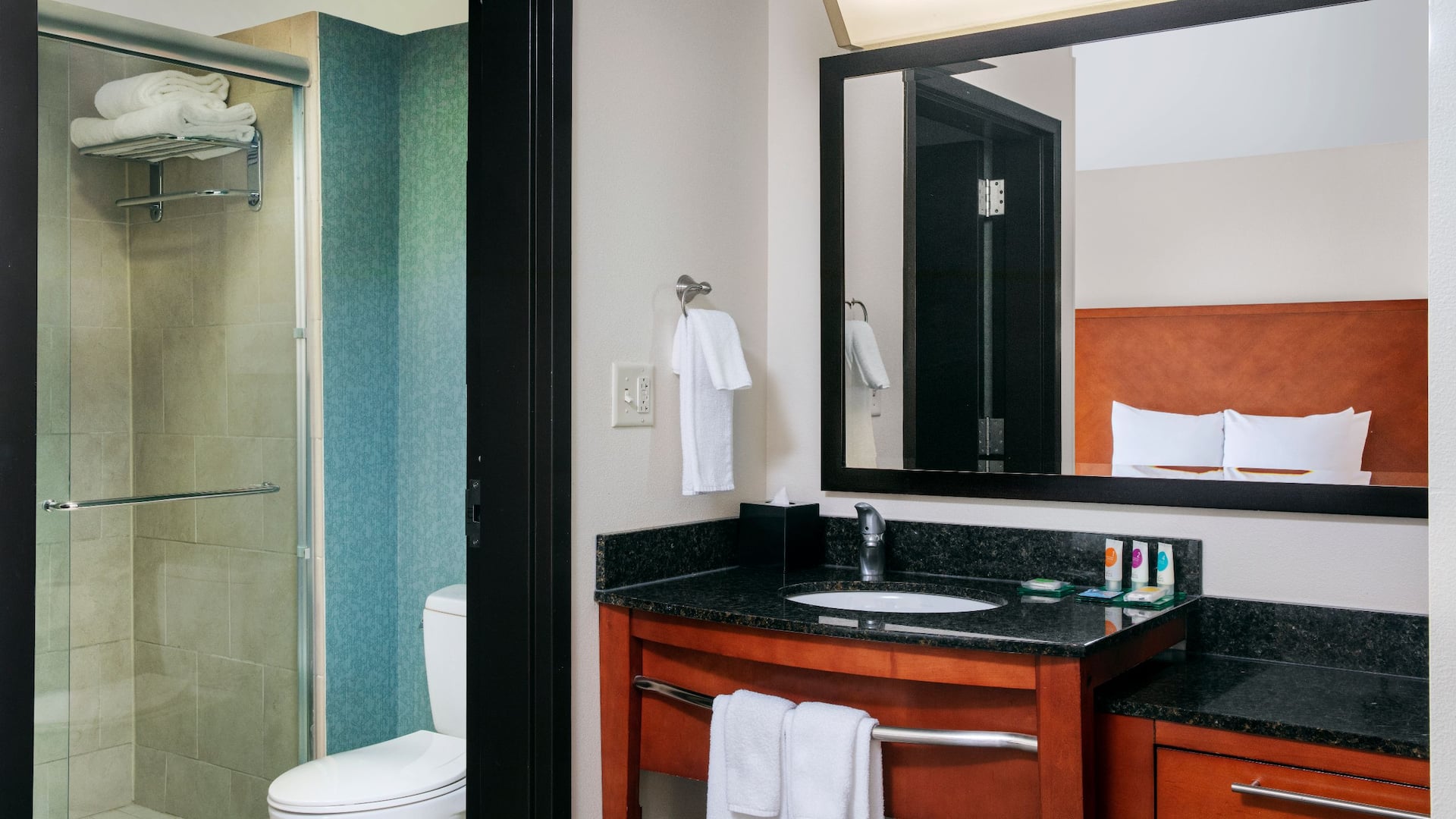 2 of 3 Hyatt Place Raleigh / Cary King Guestroom Bathroom