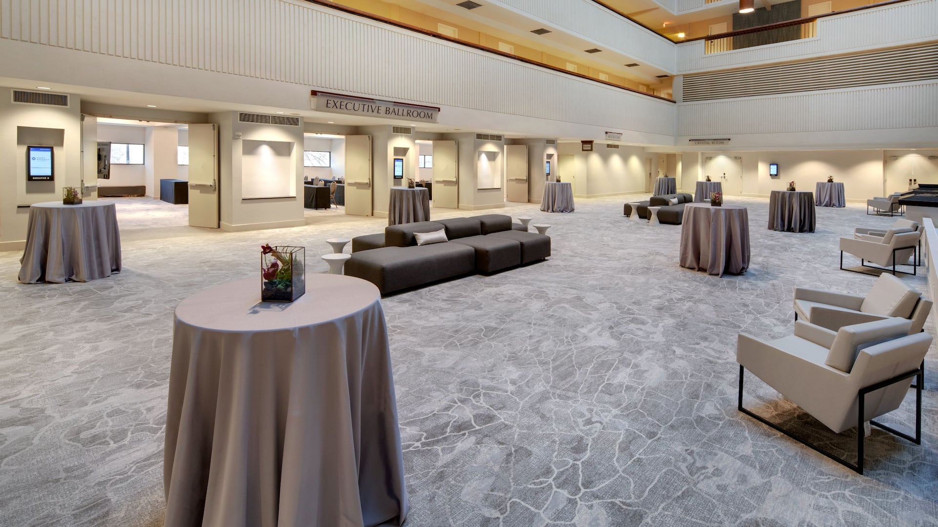 Hyatt Regency Milwaukee Executive Ballroom Atrium Reception
