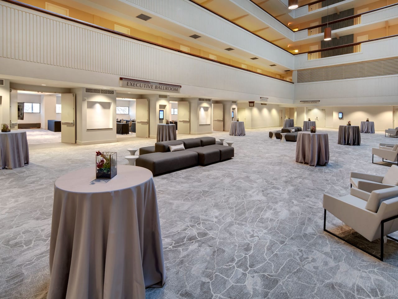 Hyatt Regency Milwaukee atrium reception