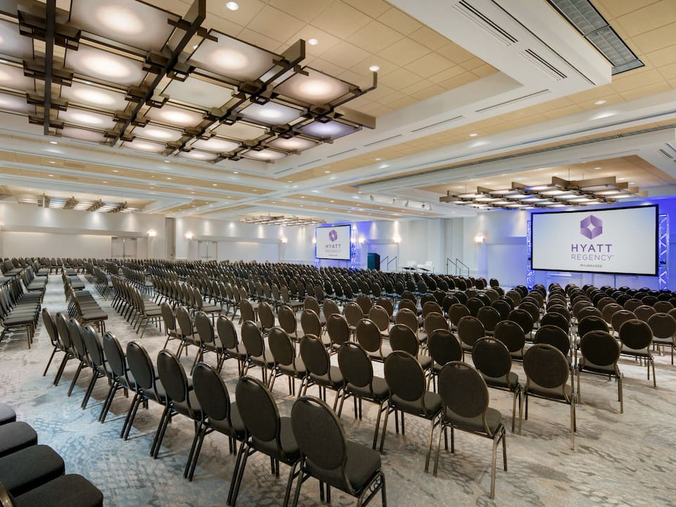 Renovated Ballroom Setup Theatre