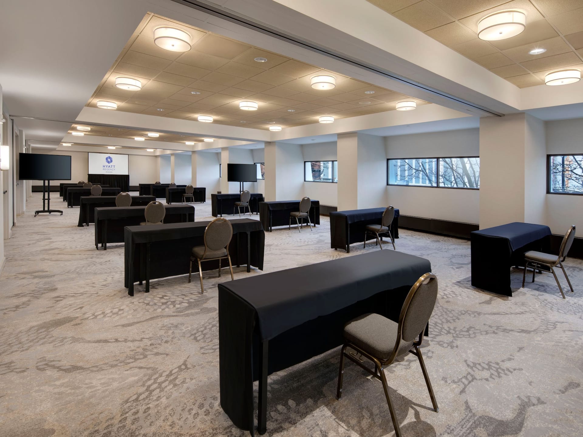 Hyatt Regency Milwaukee Renovated Classroom Social Distance