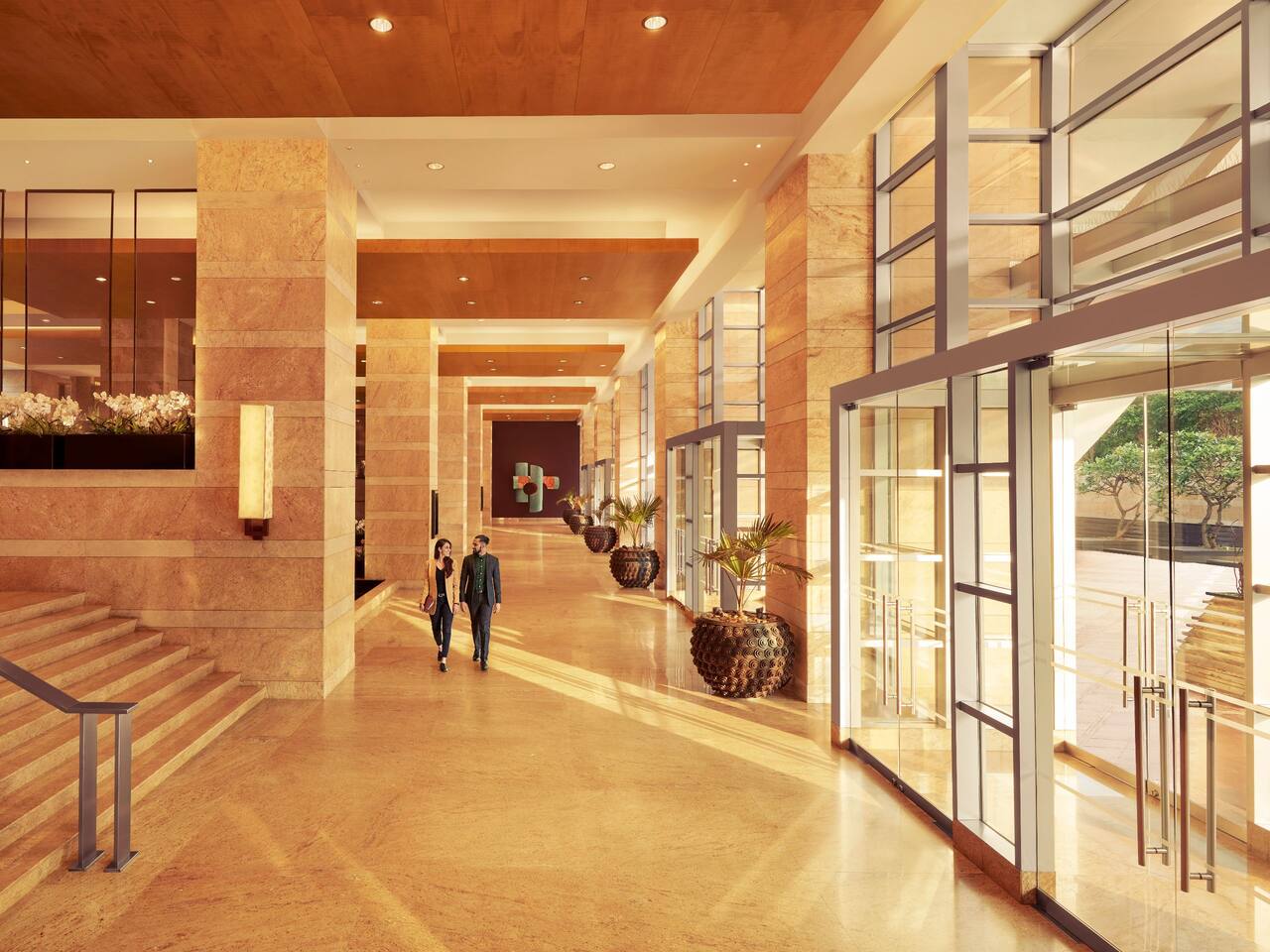 Lower Atrium Lobby Grand Hyatt Mumbai