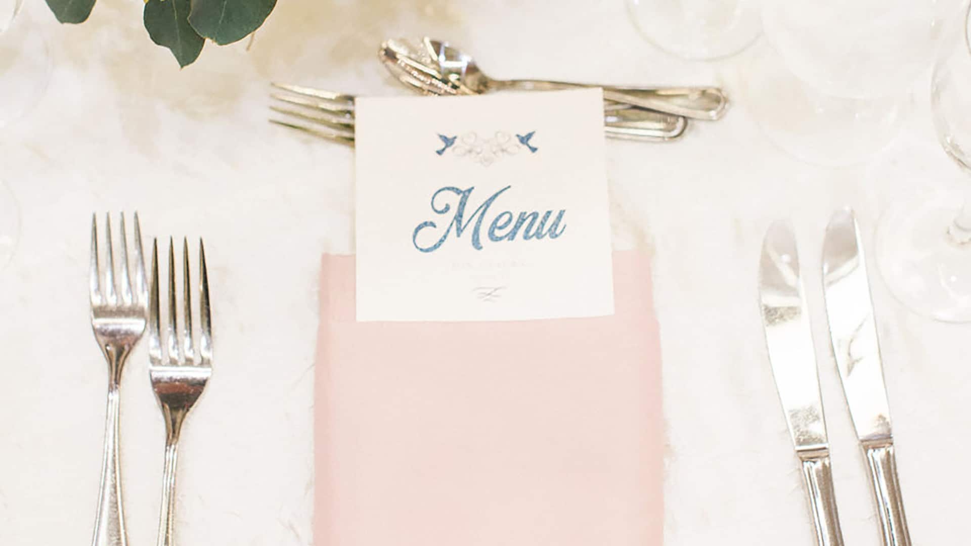 Hyatt Regency Scottsdale Resort & Spa at Gainey Ranch Wedding Menu