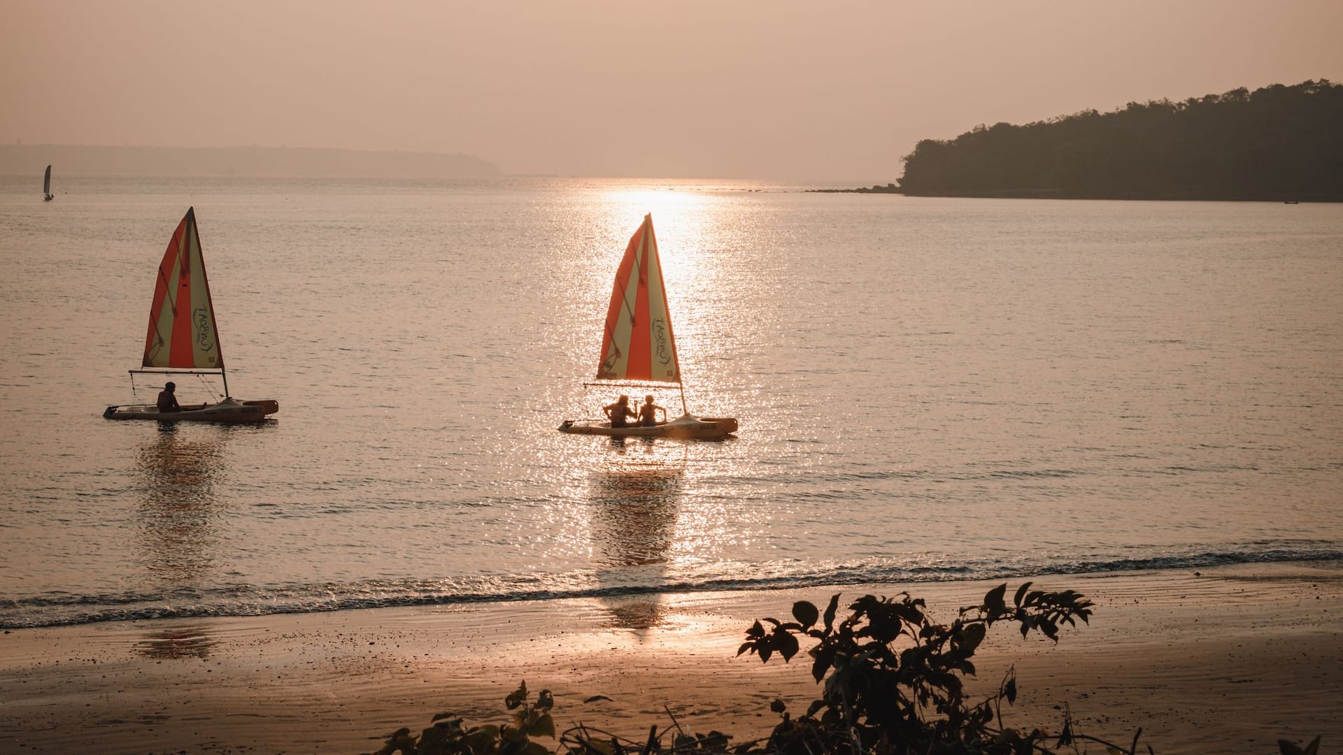 Grand Hyatt Goa Boats