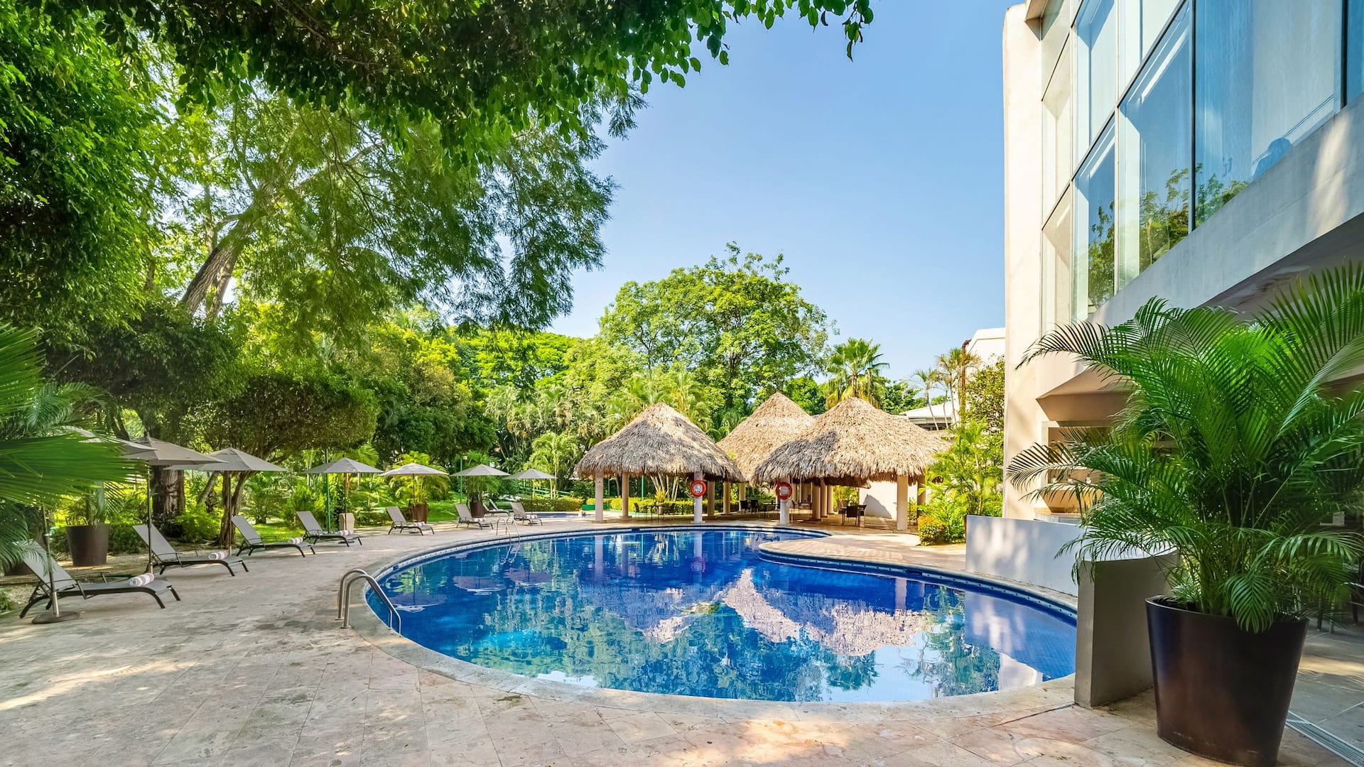 Hyatt Regency Villahermosa Poolside View
