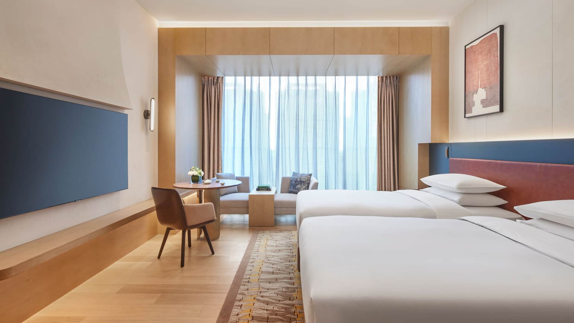 Hyatt Regency Ningbo Hangzhou Bay Club Access Twin Guestroom