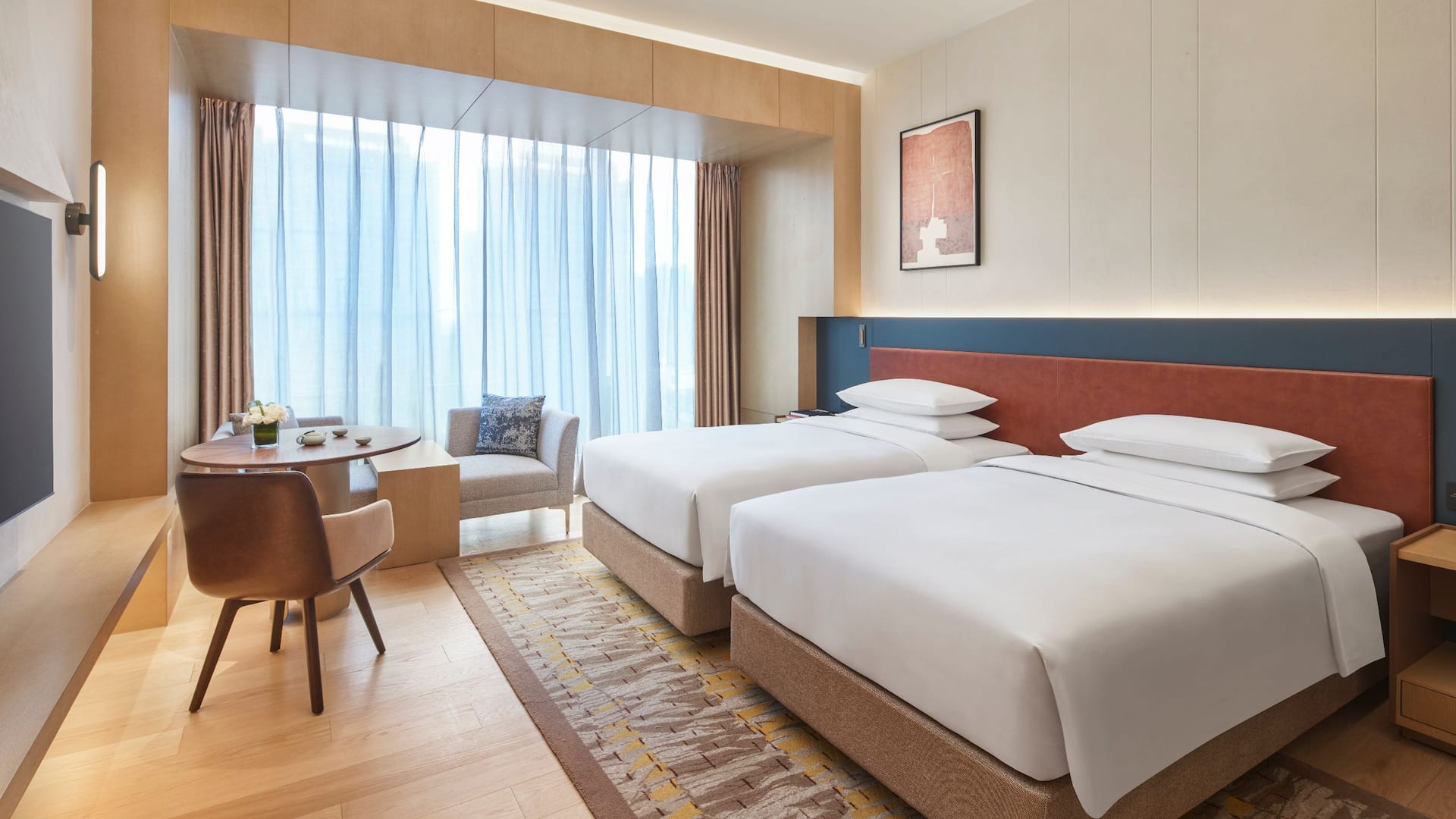 Hyatt Regency Ningbo Hangzhou Bay Twin Guestroom