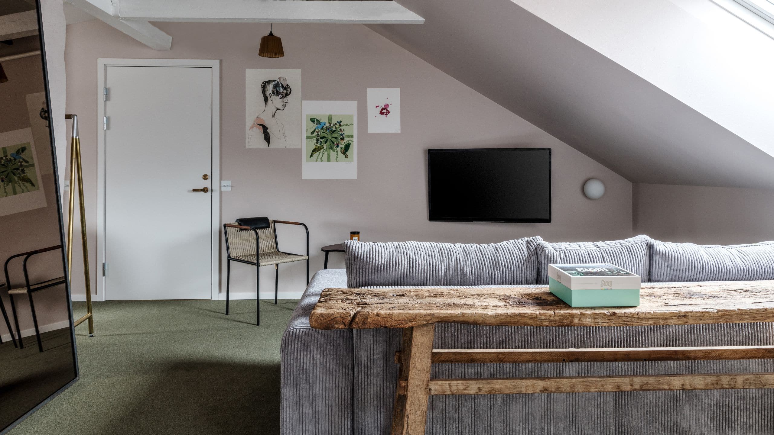 Story Hotel Riddargatan The Attic Living Room