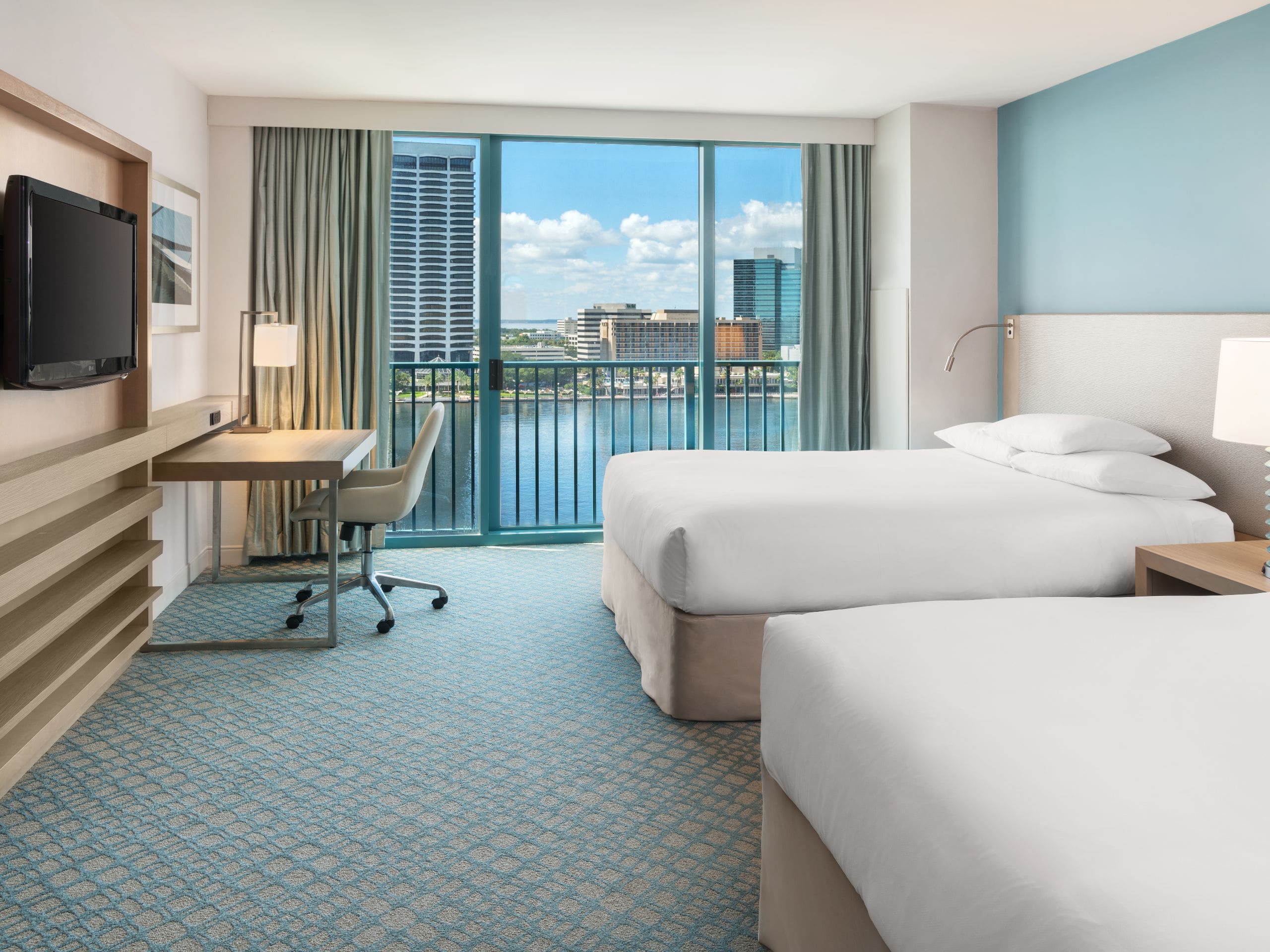 St. John Suite offers an option of a two queen bed guest room