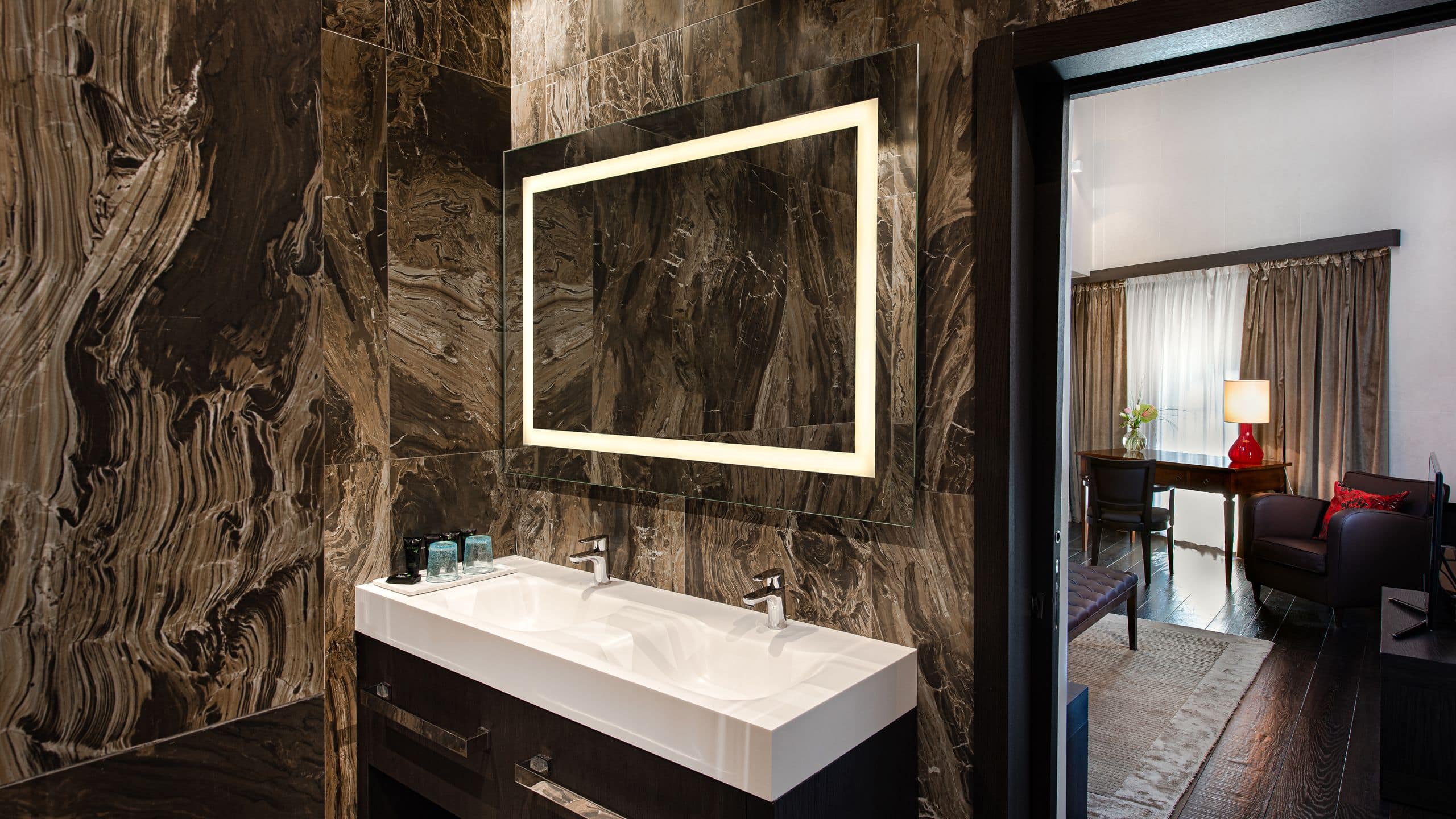 第 7，共 9 Hyatt Centric Murano Venice Grande Suite Bathroom View