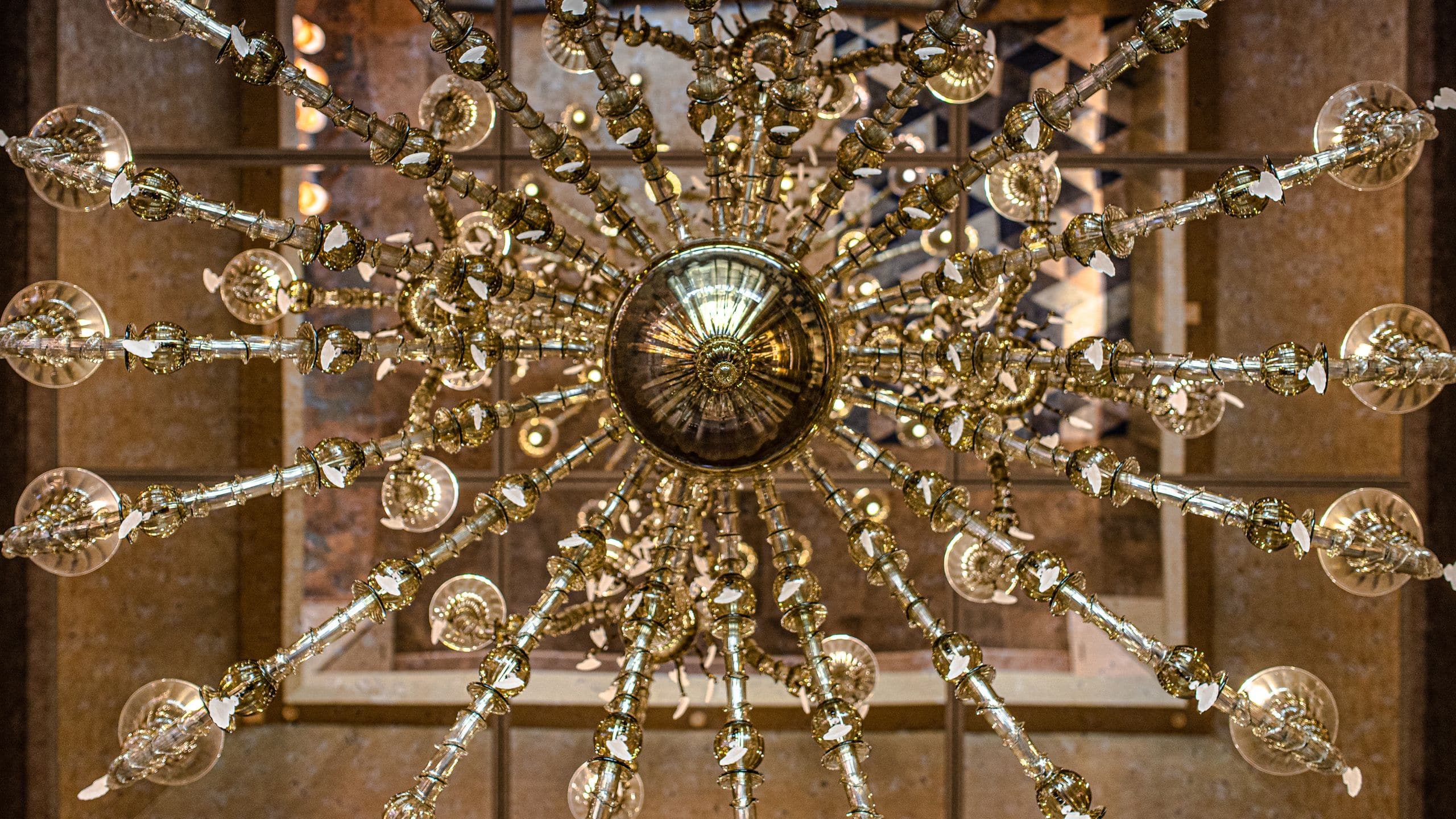 Hyatt Centric Murano Venice Lobby Chandelier