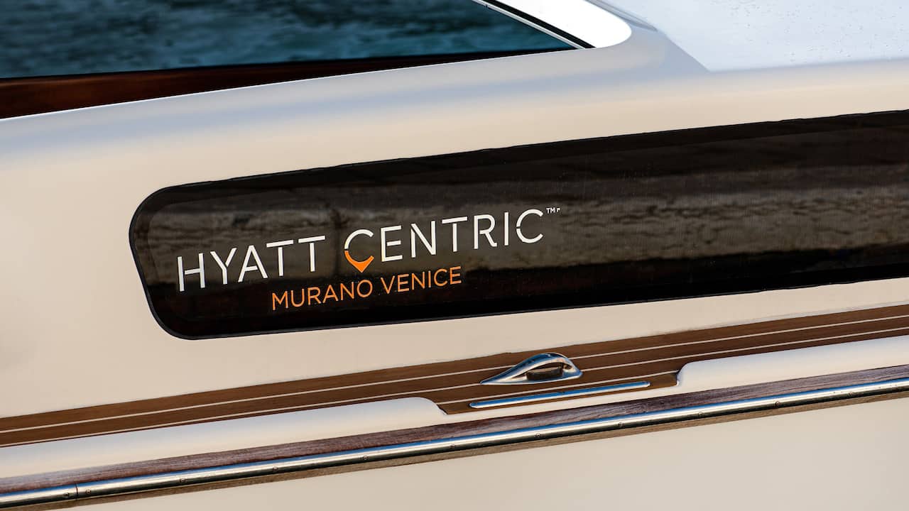 Hyatt Centric Murano Venice Hotel Shuttle Boat