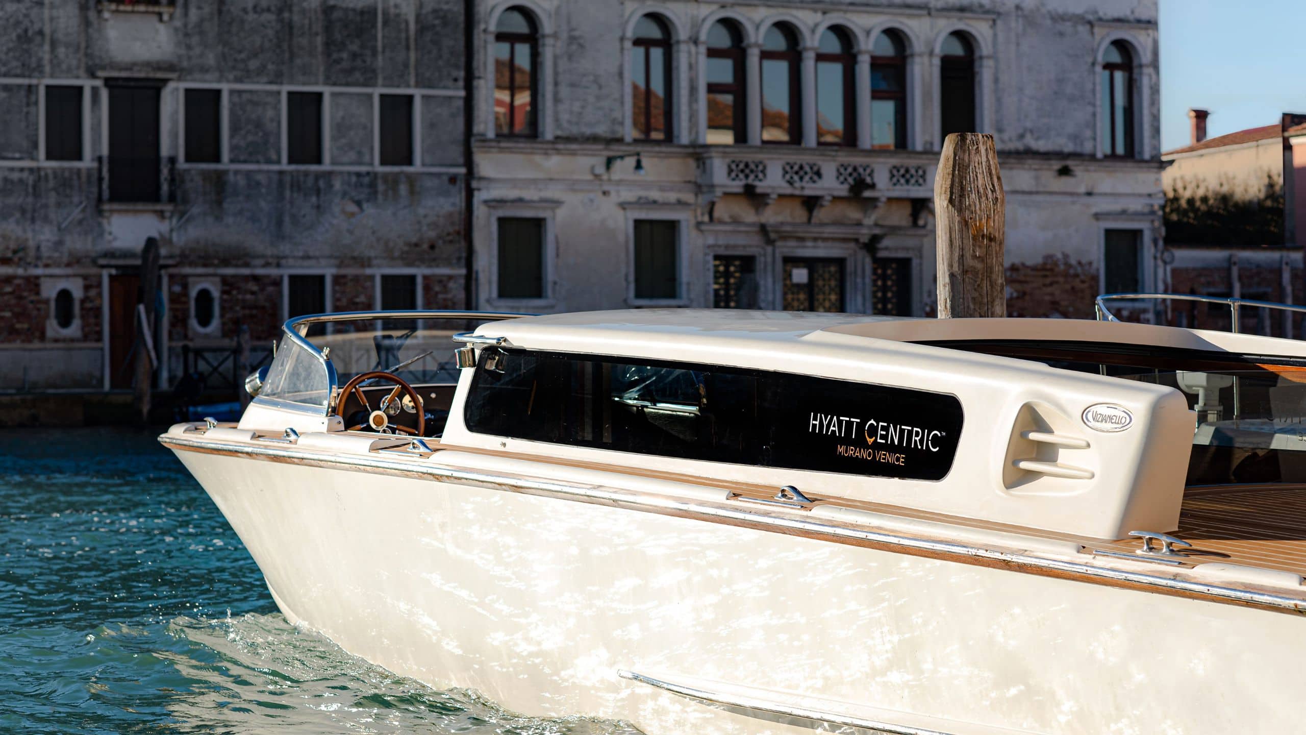 Hyatt Centric Murano Venice Shuttle Boat