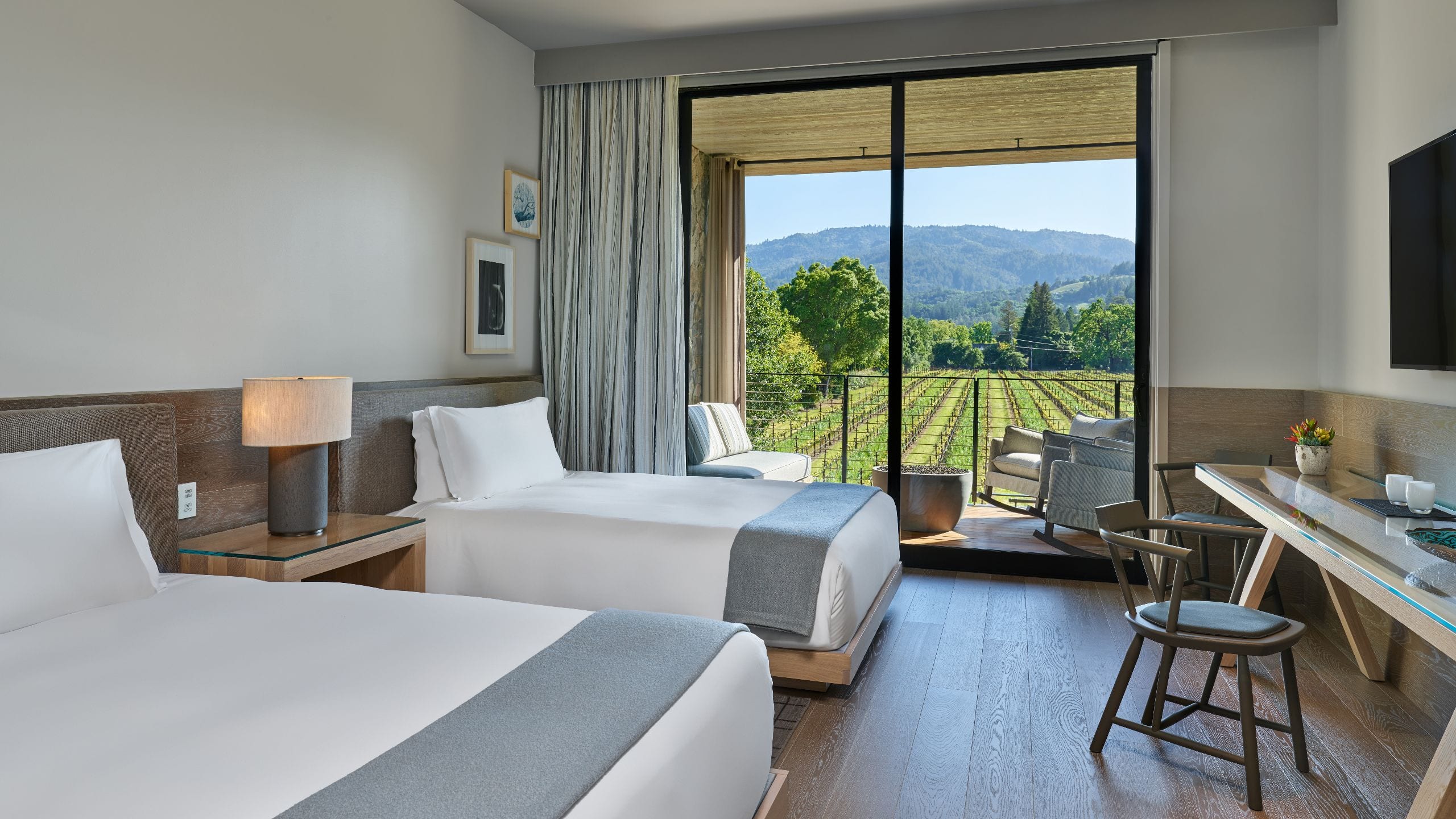 1 of 6 Alila Napa Valley Vineyard View Two Queen Room