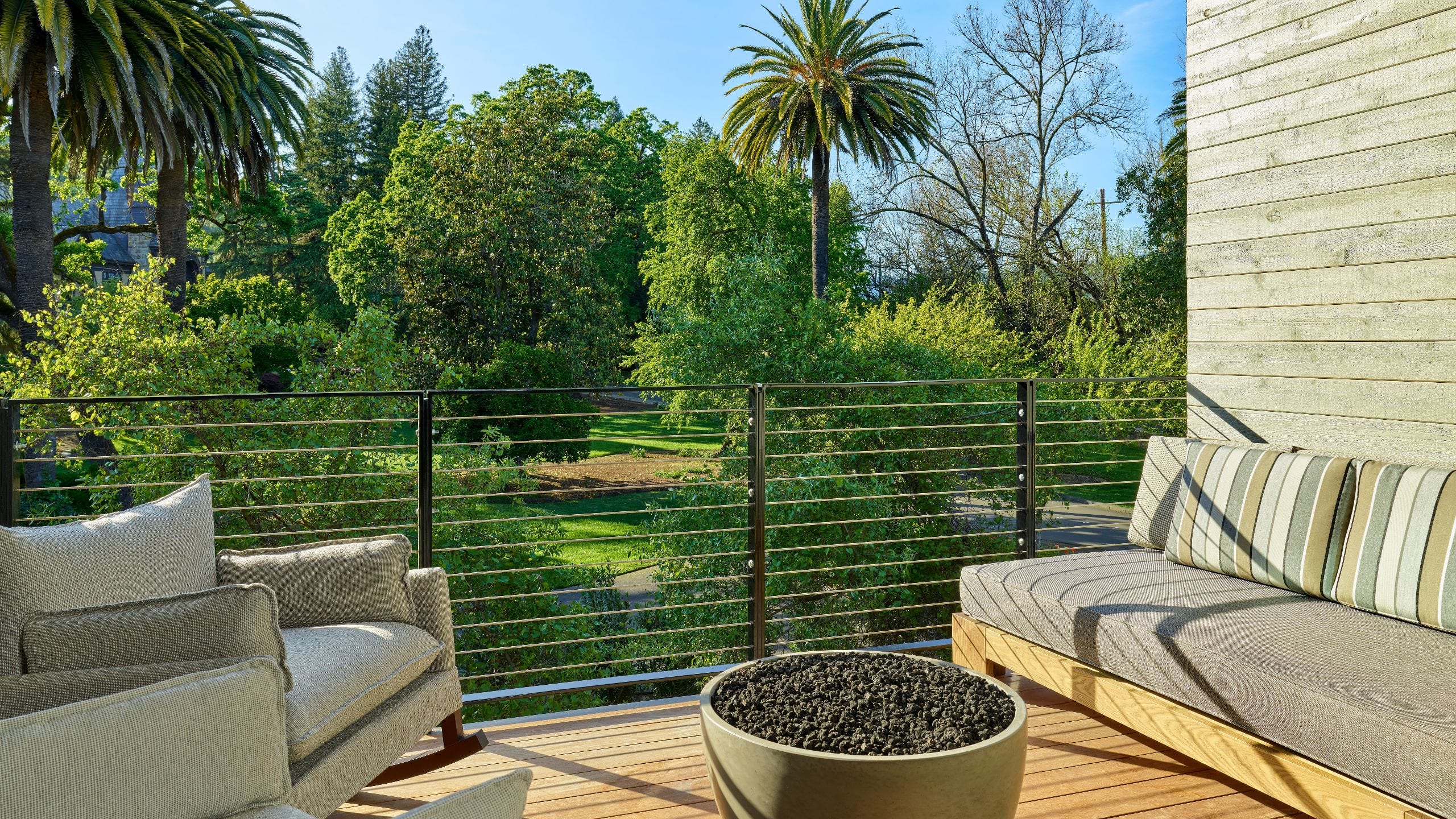 3 of 3 Alila Napa Valley Streamside Balcony