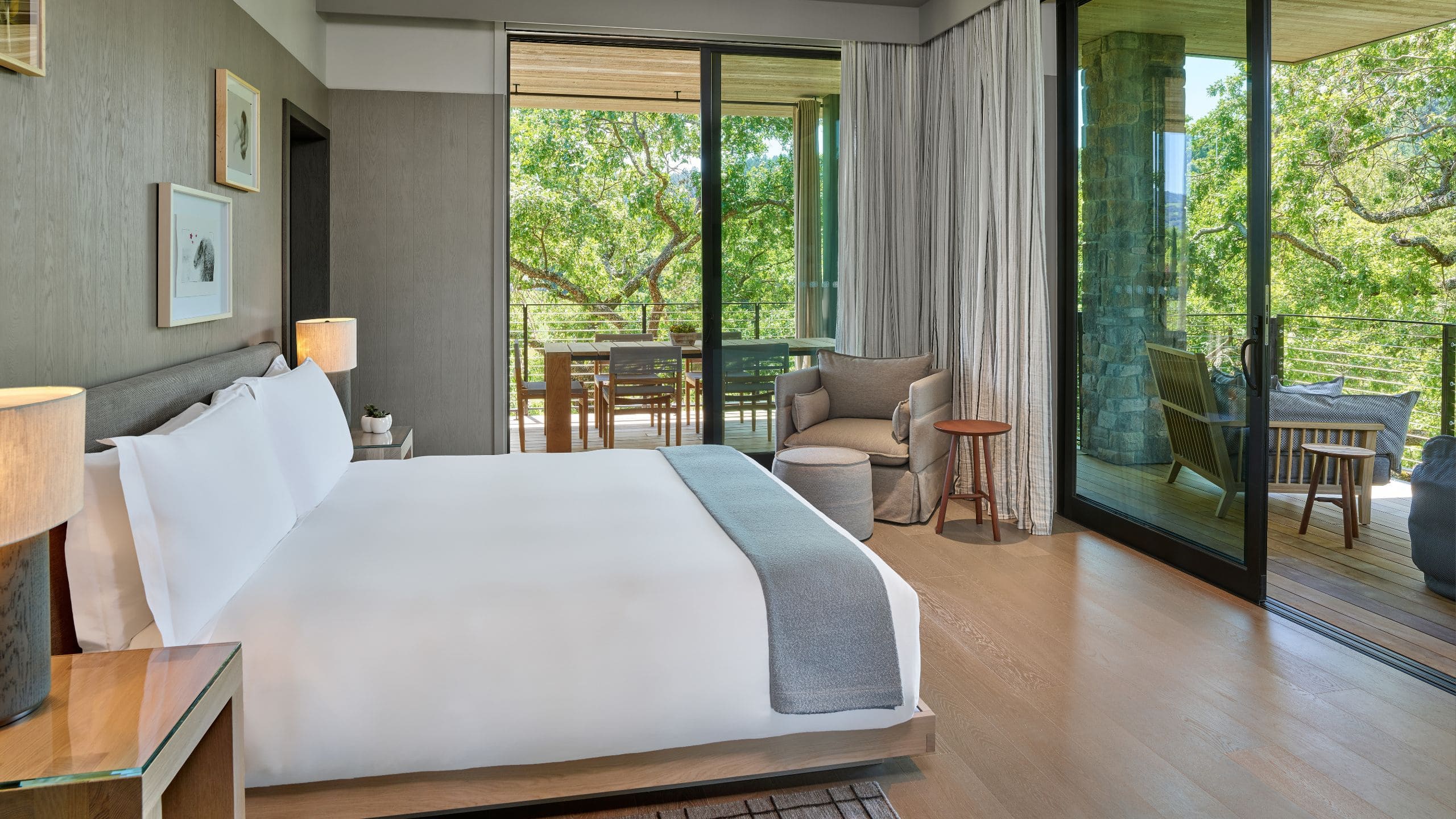 3 of 10 Alila Napa Valley One Bedroom Vineyard View Suite
