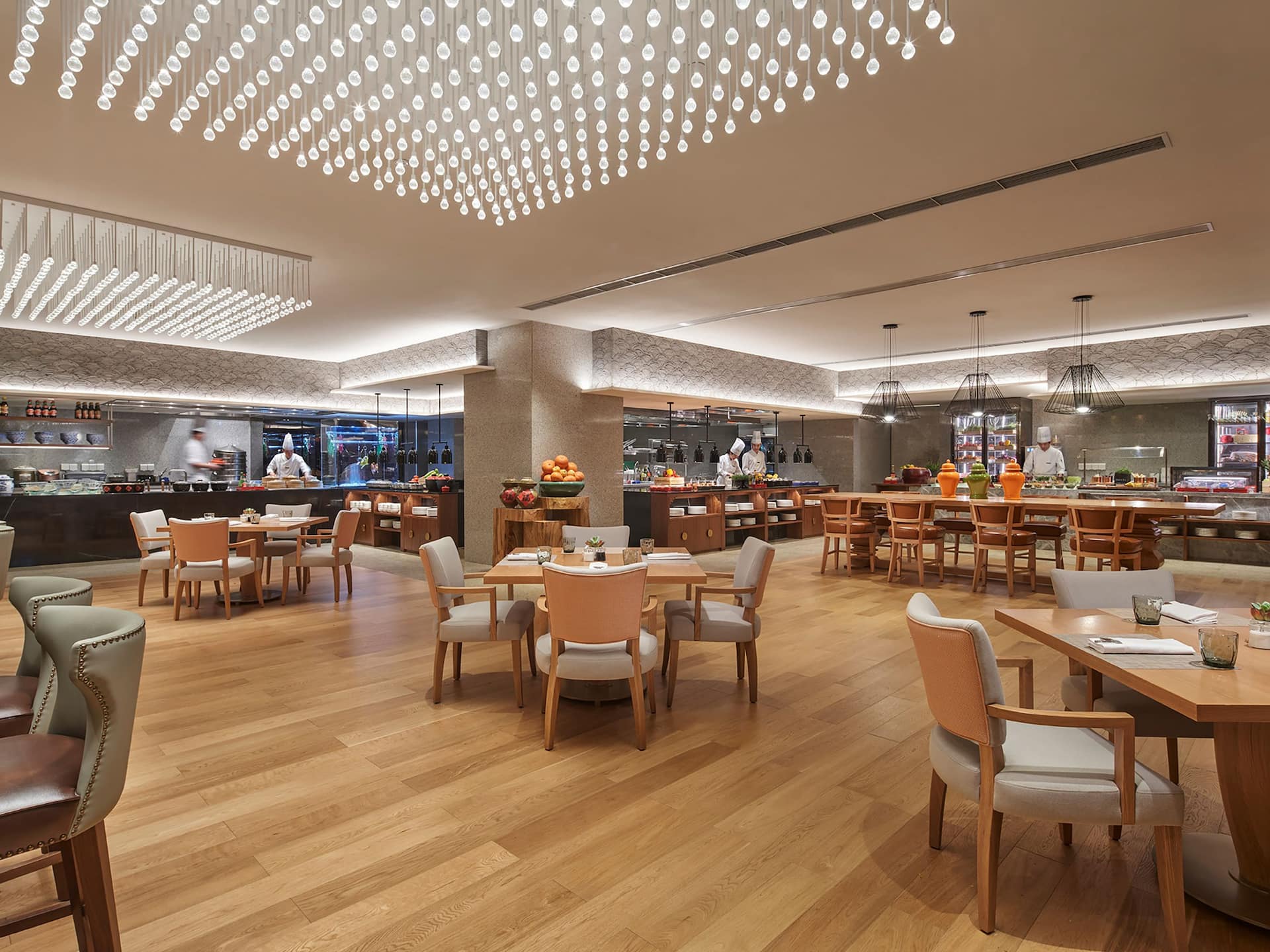 Hyatt Regency Liberation Square Chongqing Kitchen on 8 Buffet Station