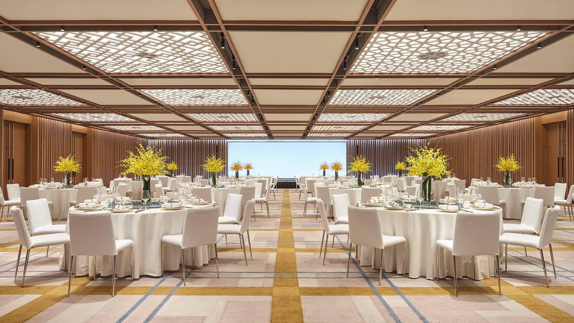 Hyatt Regency Liberation Square Chongqing Regency Ballroom Banquet Setup