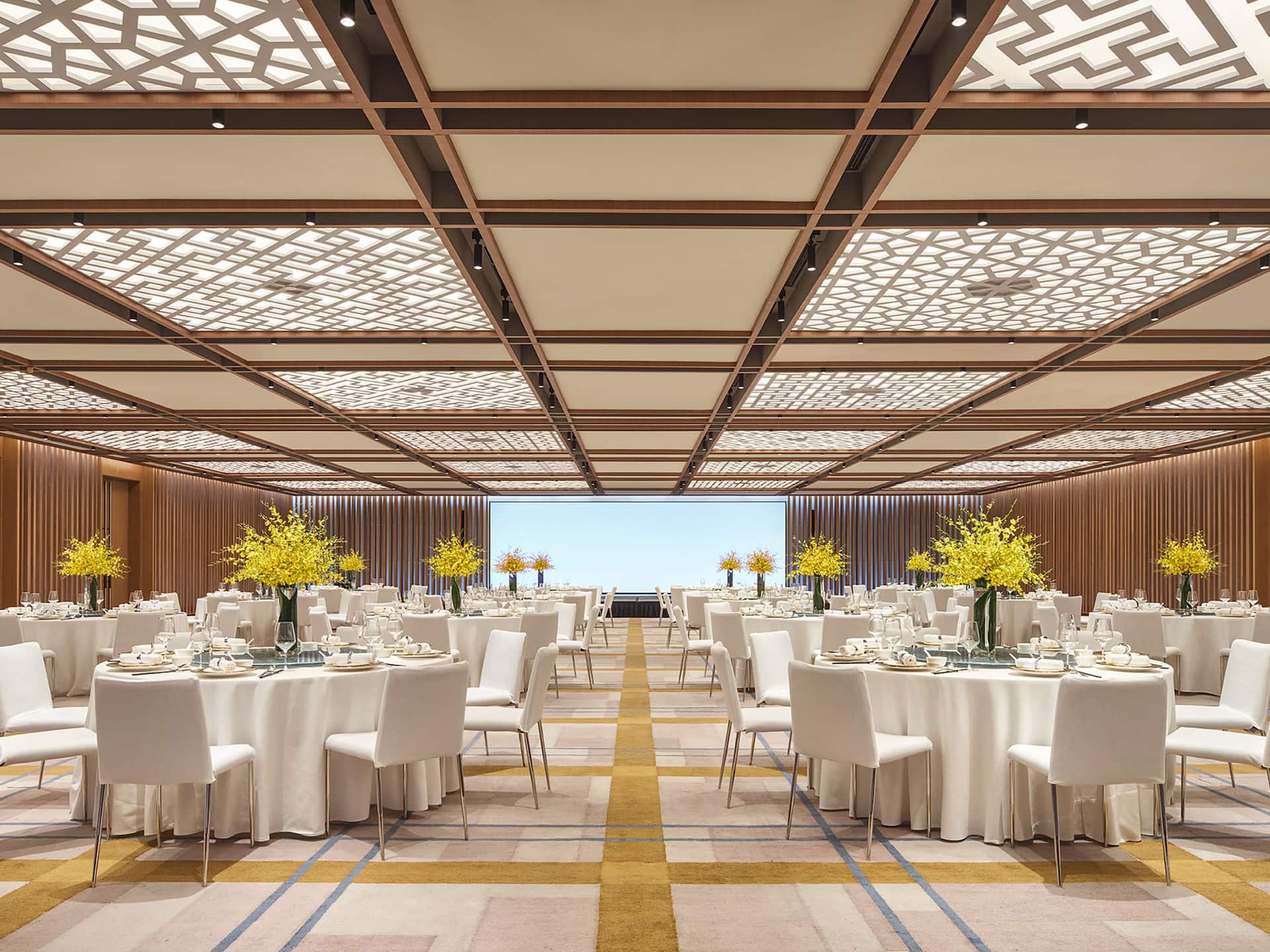 Hyatt Regency Liberation Square Chongqing Regency Ballroom Banquet Setup
