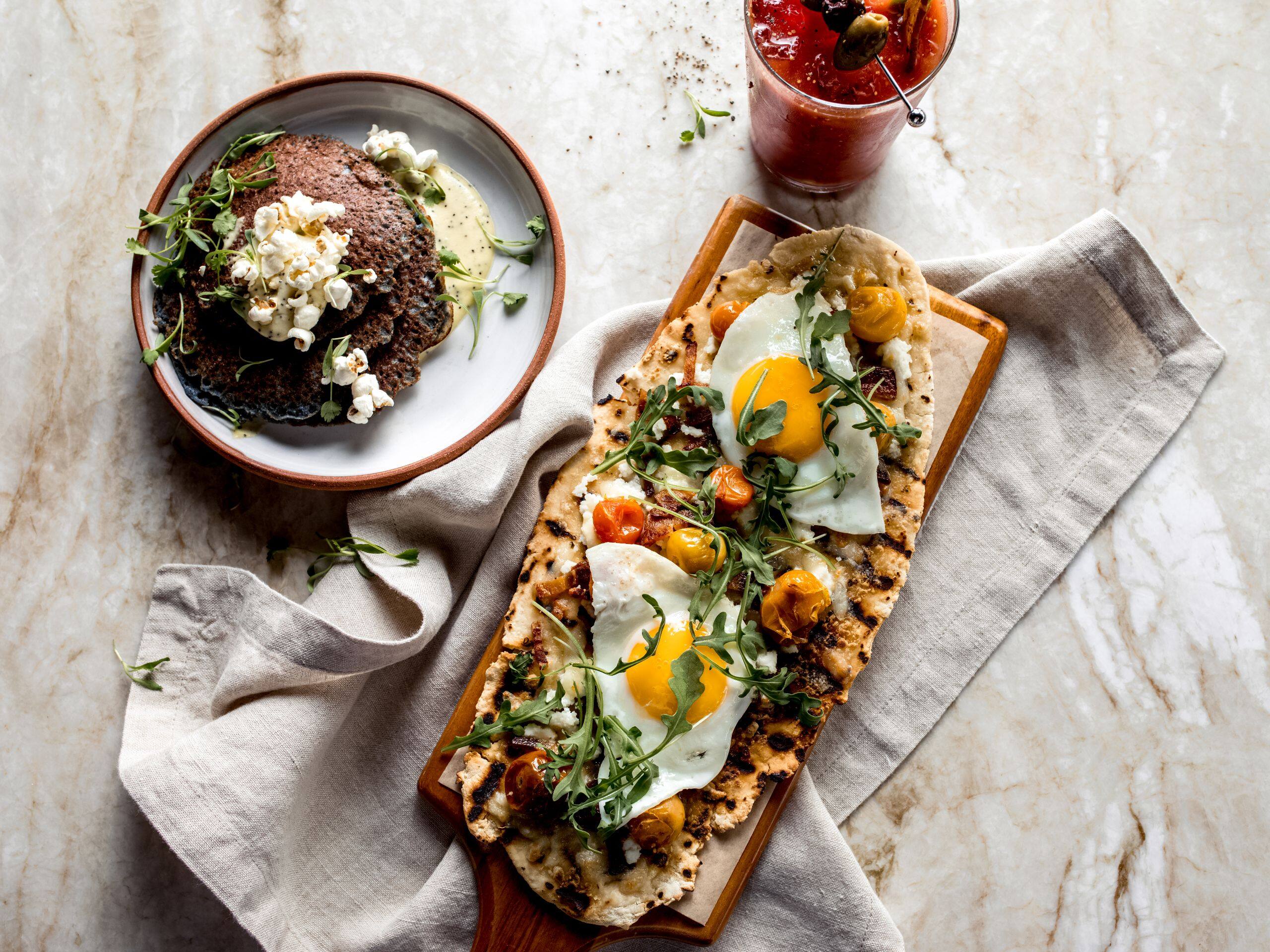 Andaz Scottsdale Resort & Bungalows Brunch Pizza