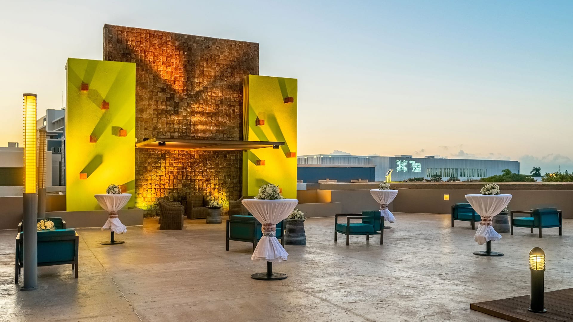 1 of 1 Hyatt Regency Merida Pool Cocktail Setup